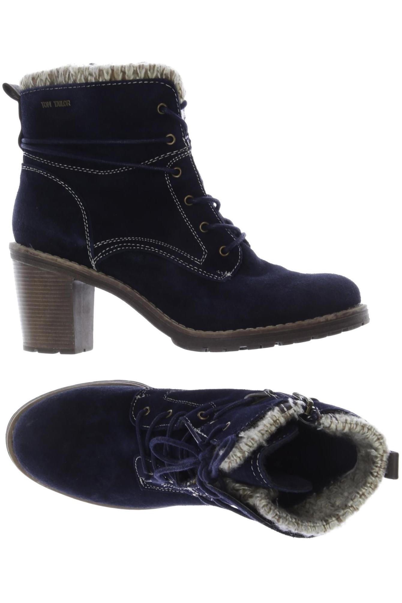 

Tom Tailor Damen Stiefelette, marineblau, Gr. 40