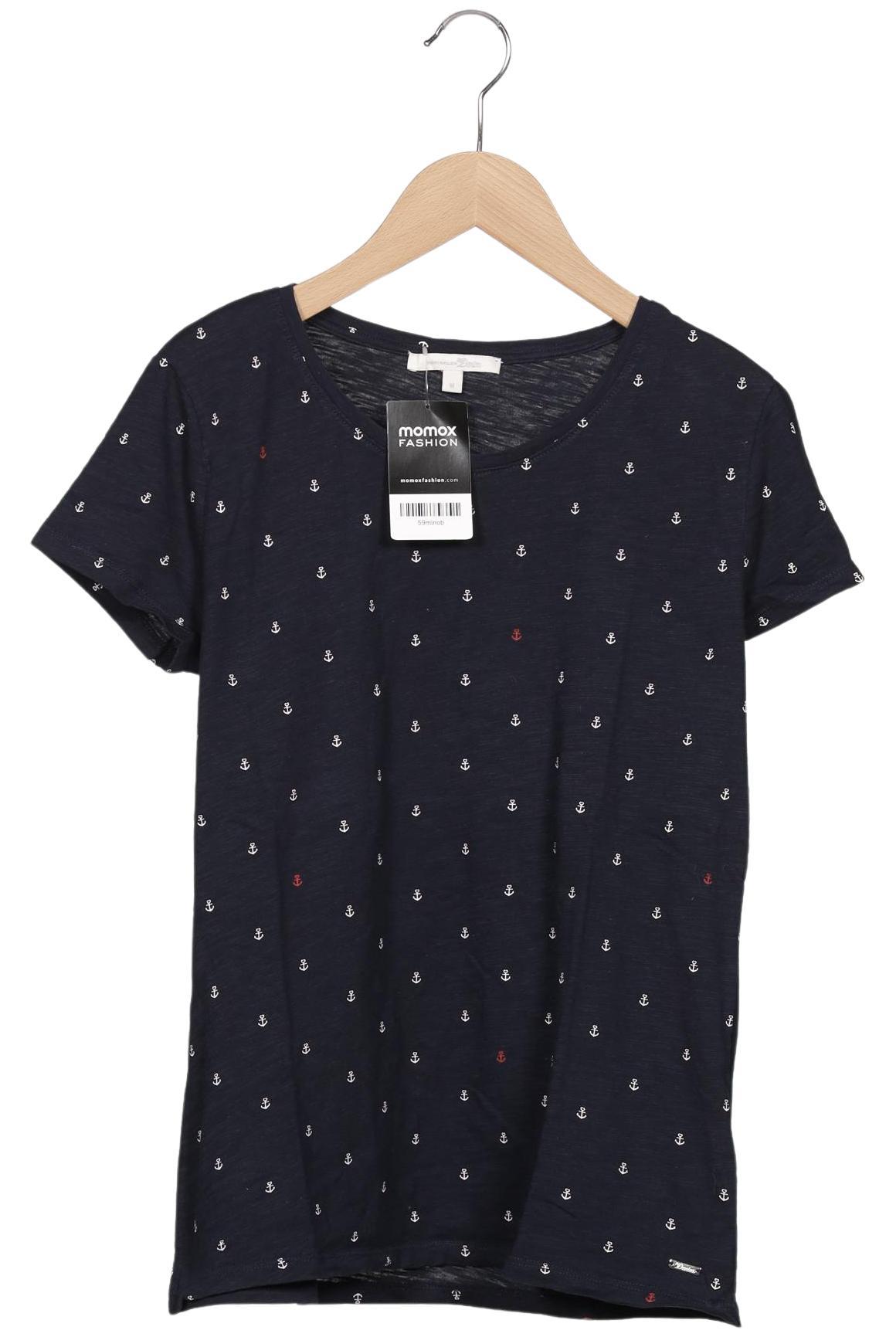 

Tom Tailor Damen T-Shirt, marineblau, Gr. 38