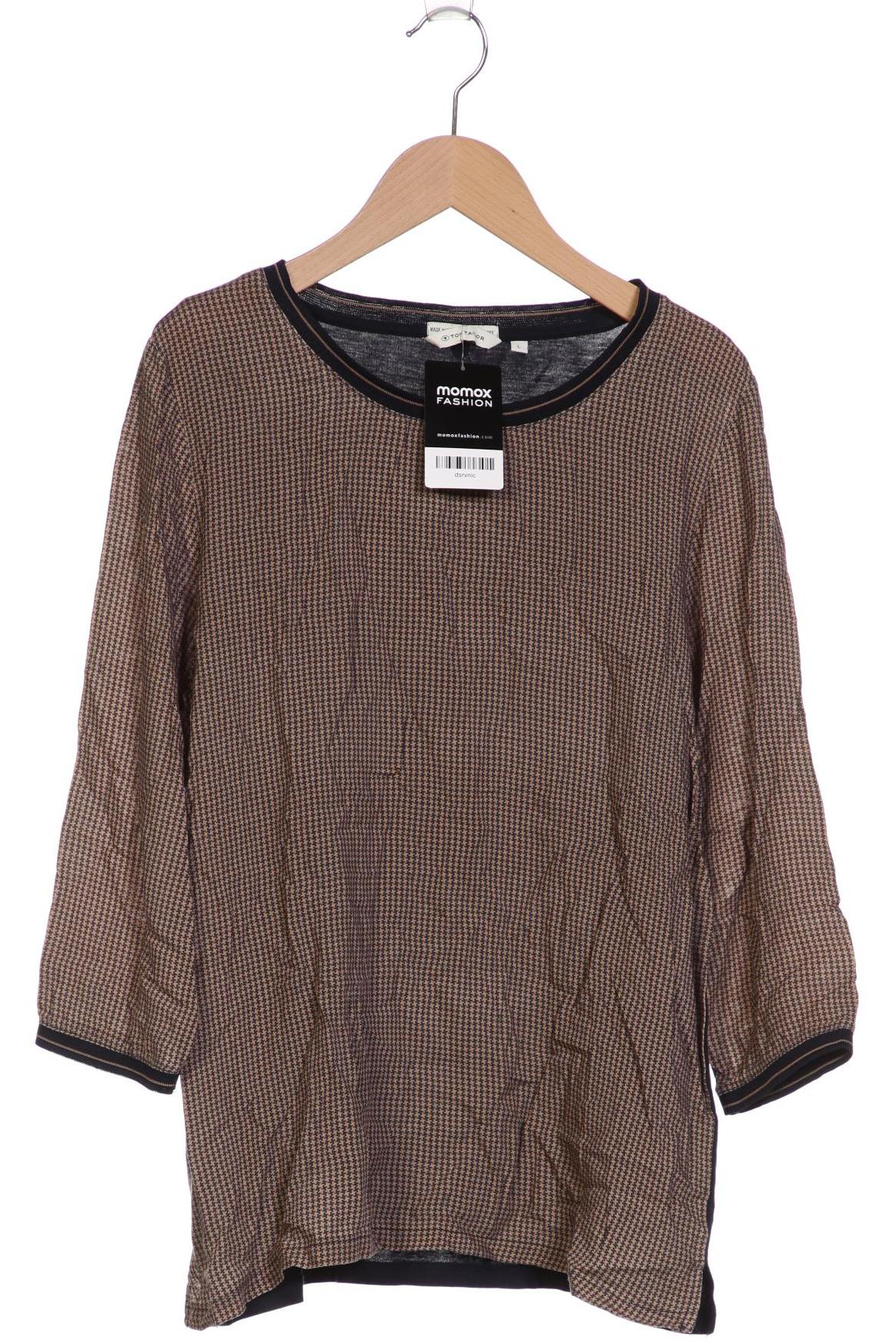 

Tom Tailor Damen Langarmshirt, braun, Gr. 42