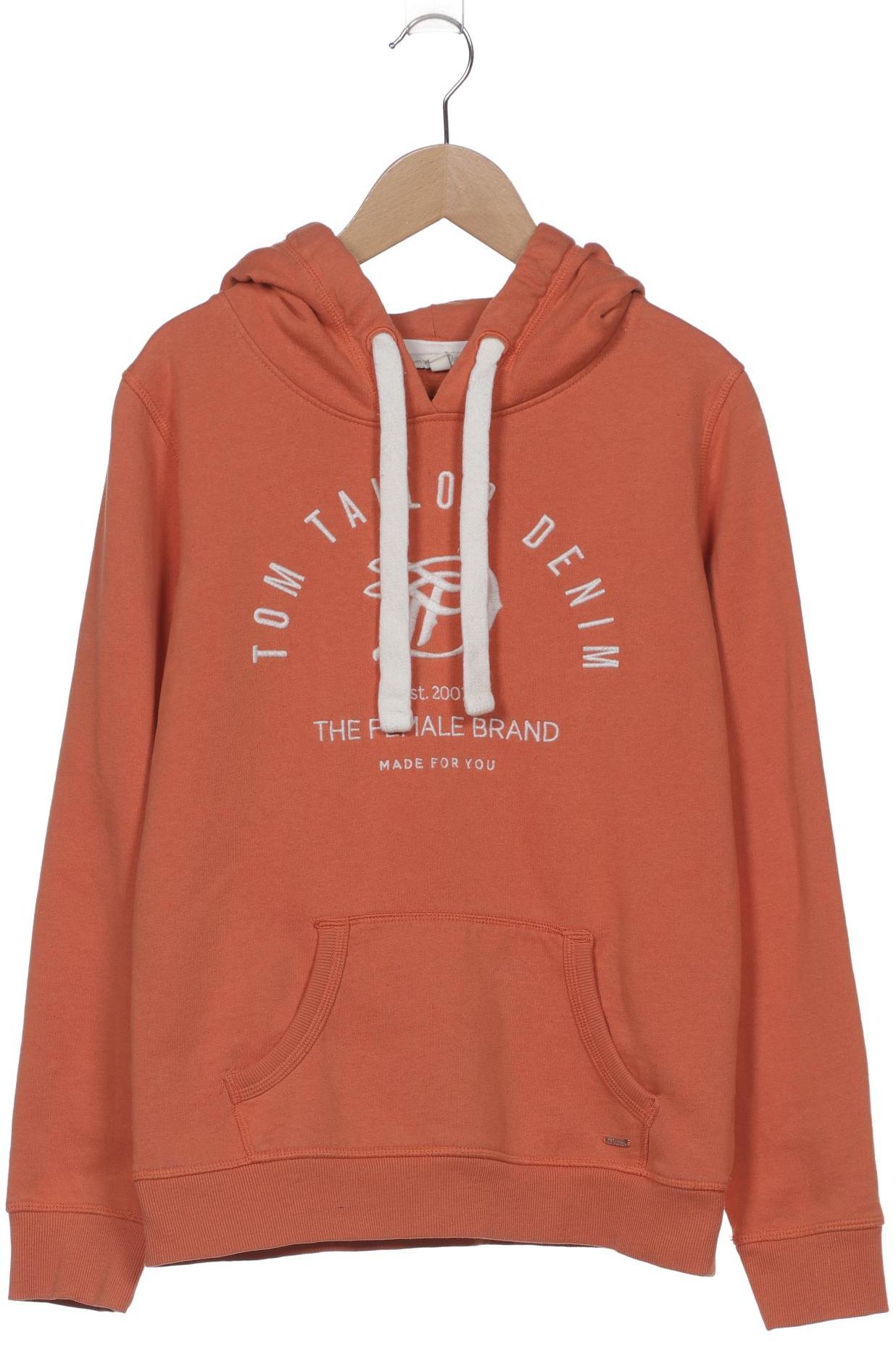 

Tom Tailor Damen Kapuzenpullover, orange, Gr. 36