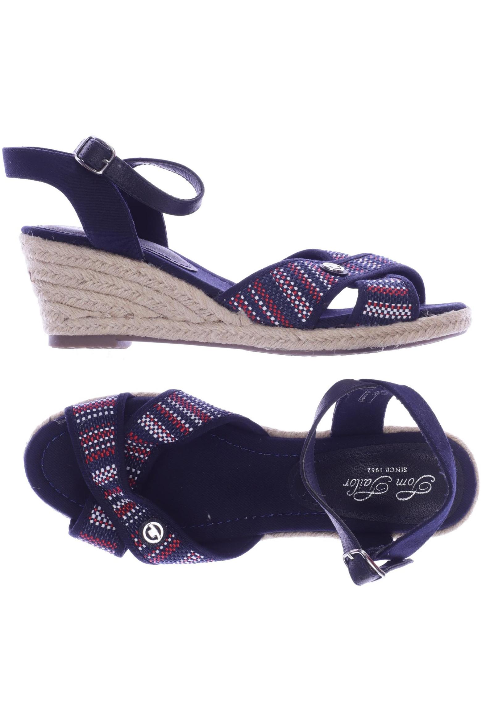 

Tom Tailor Damen Sandale, marineblau