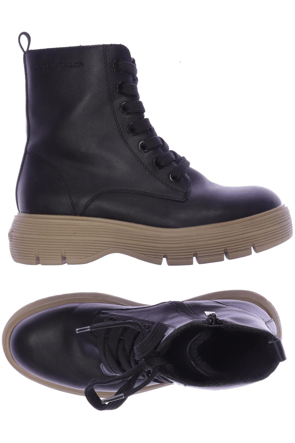 

Tom Tailor Damen Stiefelette, schwarz, Gr. 37
