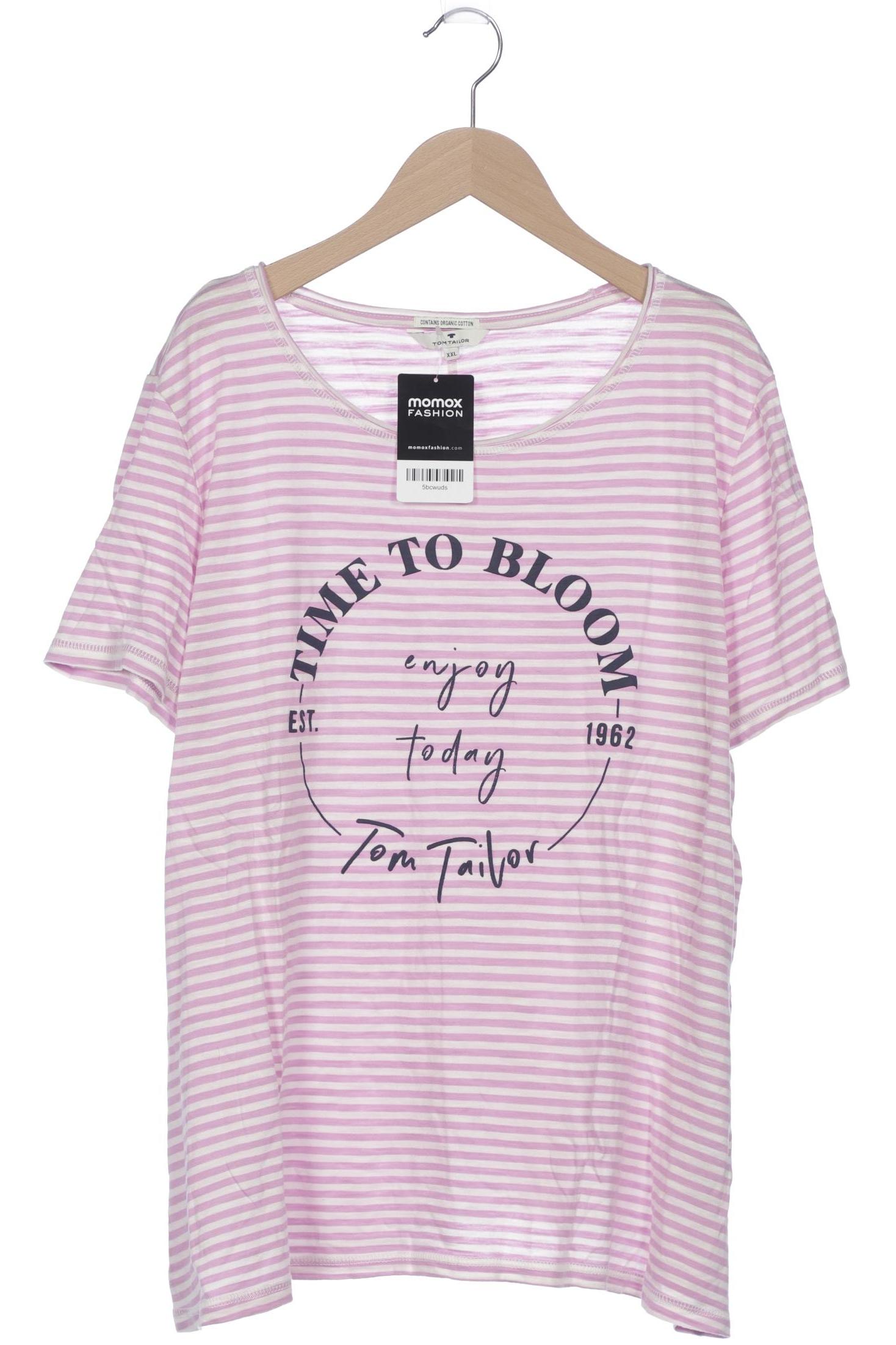 

Tom Tailor Damen T-Shirt, flieder, Gr. 46