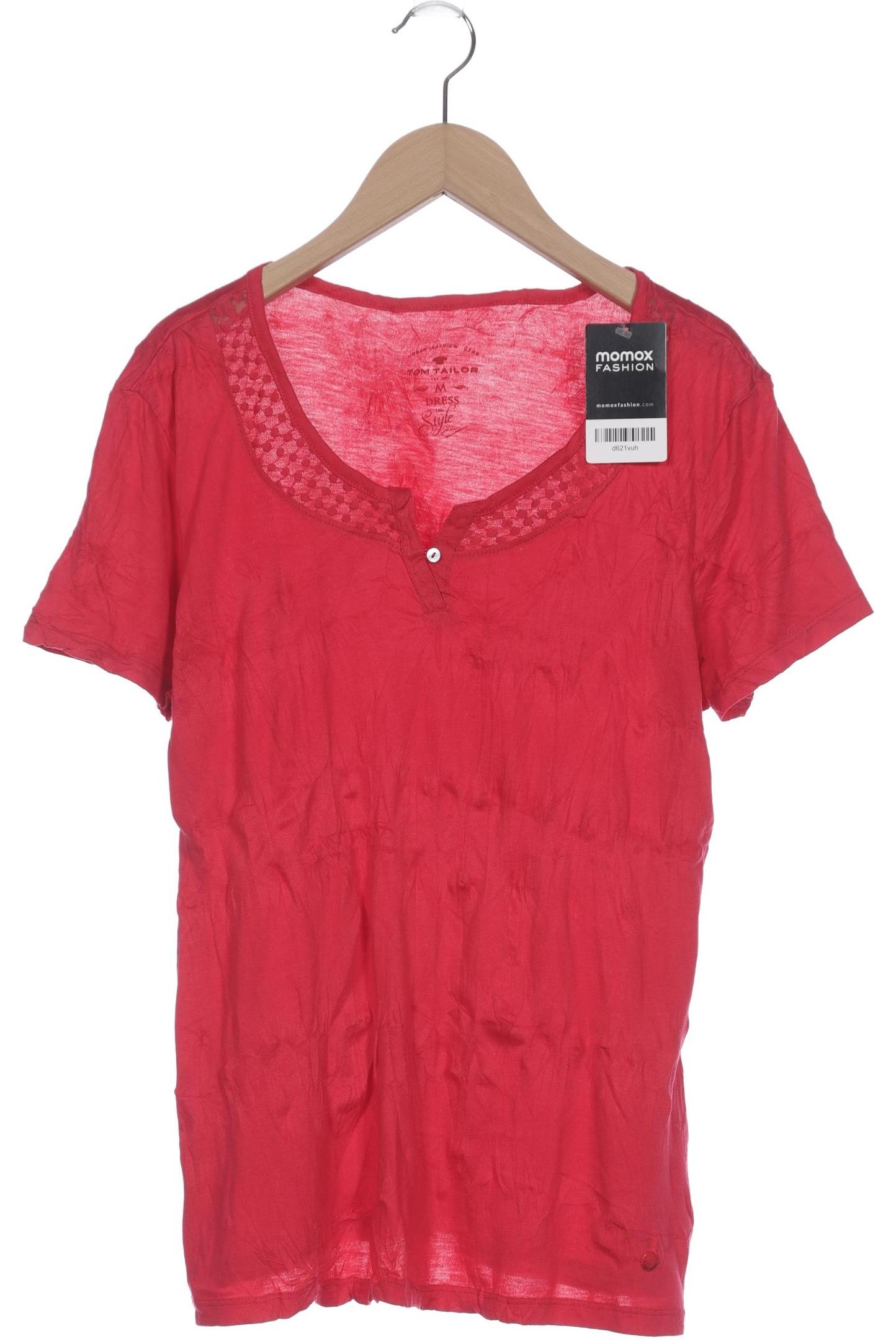 

Tom Tailor Damen T-Shirt, rot, Gr. 38