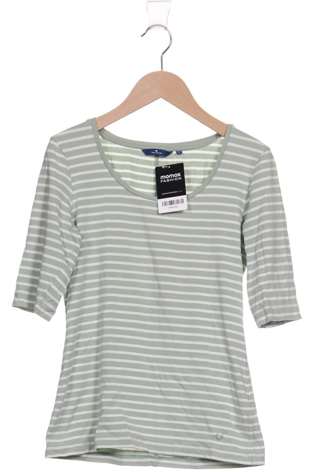 

Tom Tailor Damen Langarmshirt, hellgrün, Gr. 38