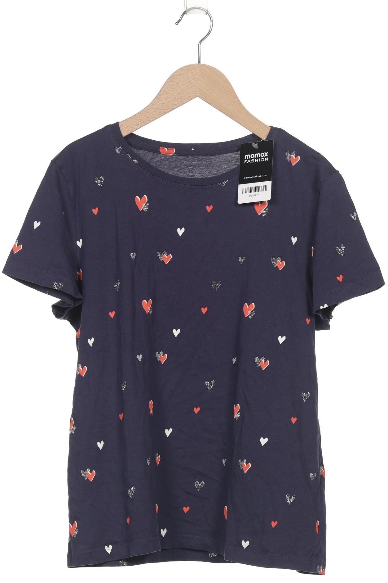 

Tom Tailor Damen T-Shirt, marineblau, Gr. 38