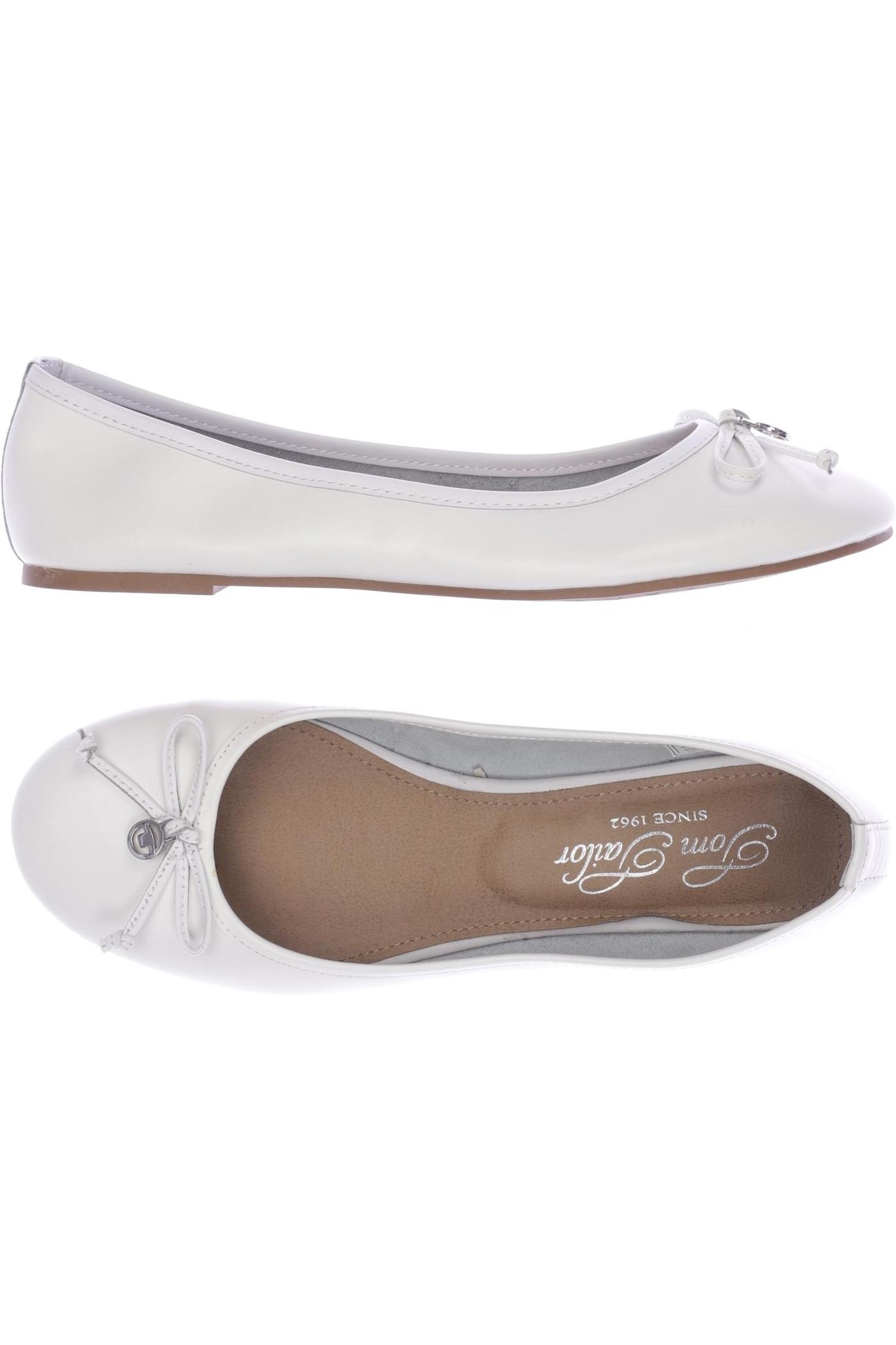 

Tom Tailor Damen Ballerinas, weiß, Gr. 39