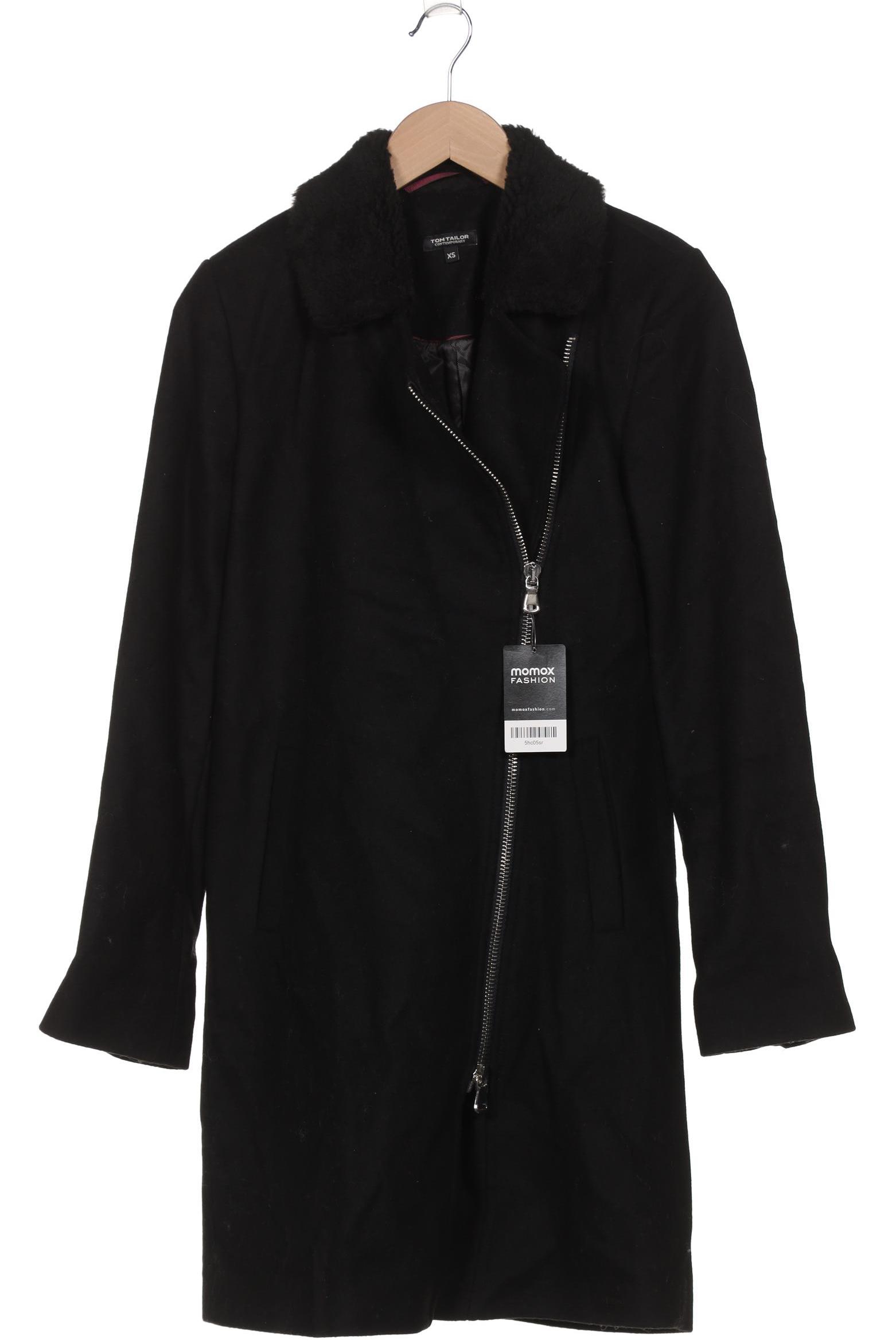 

Tom Tailor Damen Mantel, schwarz, Gr. 34