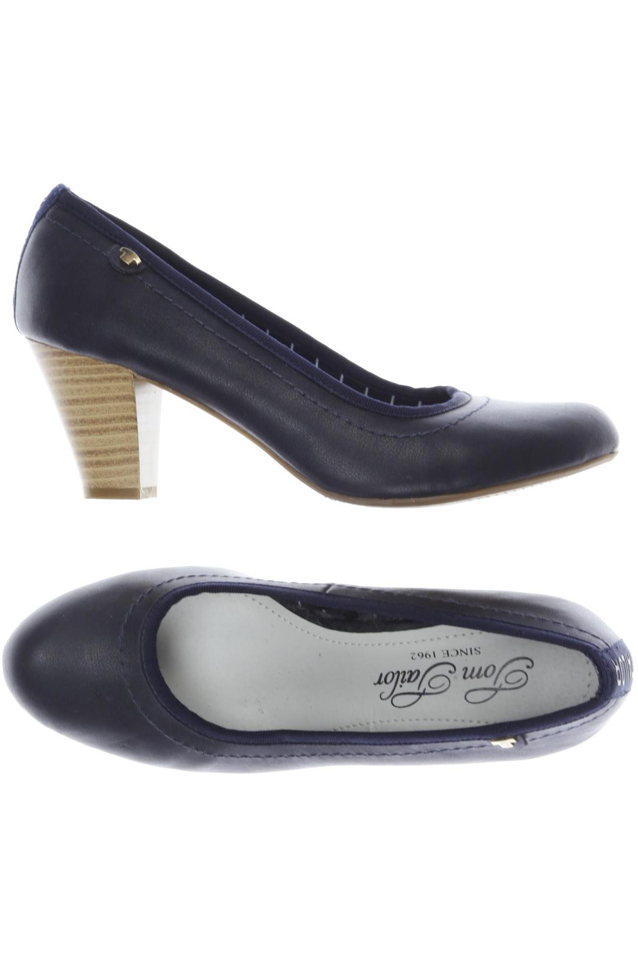 

Tom Tailor Damen Pumps, marineblau, Gr. 38