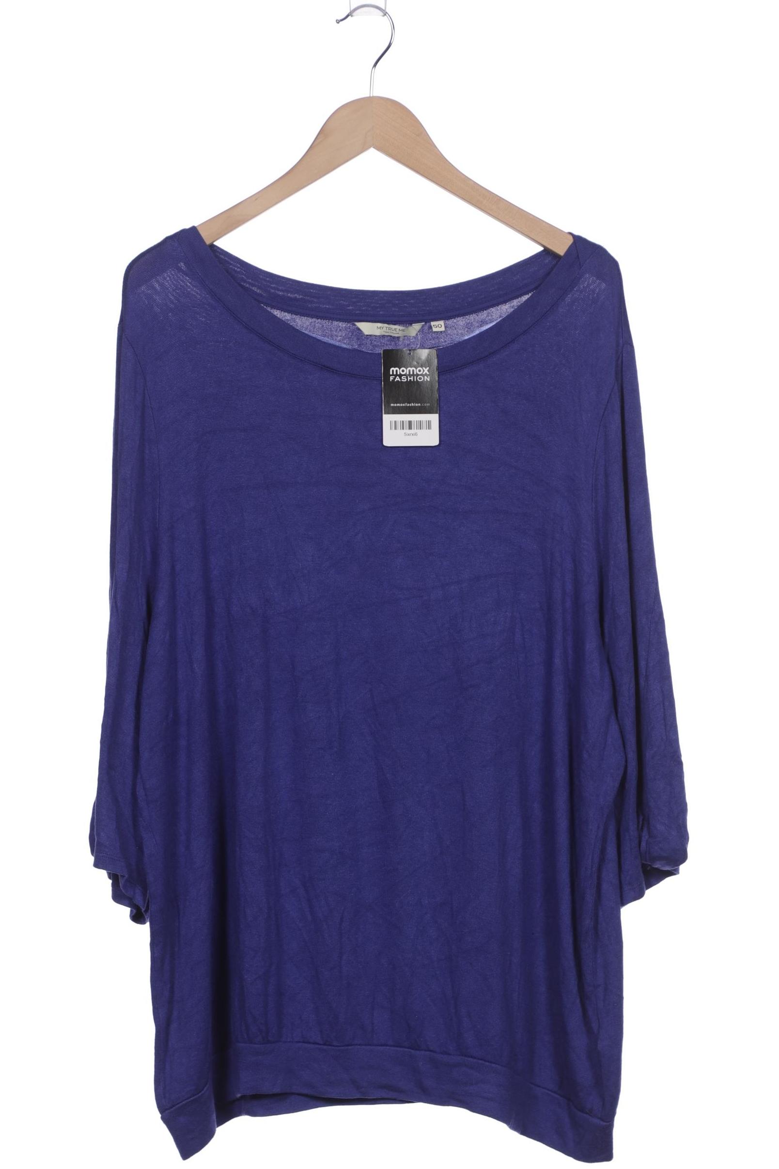 

Tom Tailor Damen Langarmshirt, marineblau, Gr. 50