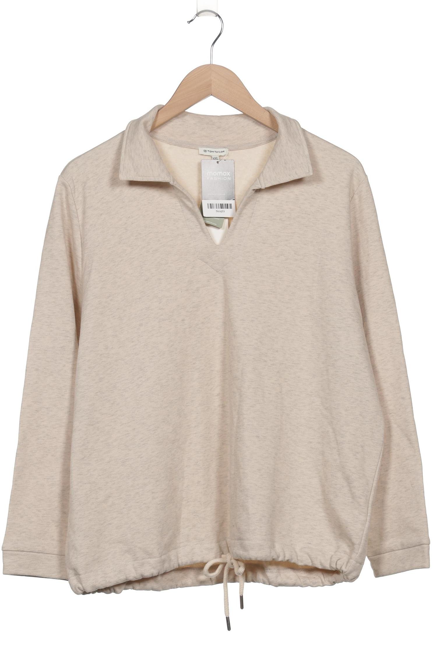 

Tom Tailor Damen Sweatshirt, beige, Gr. 46