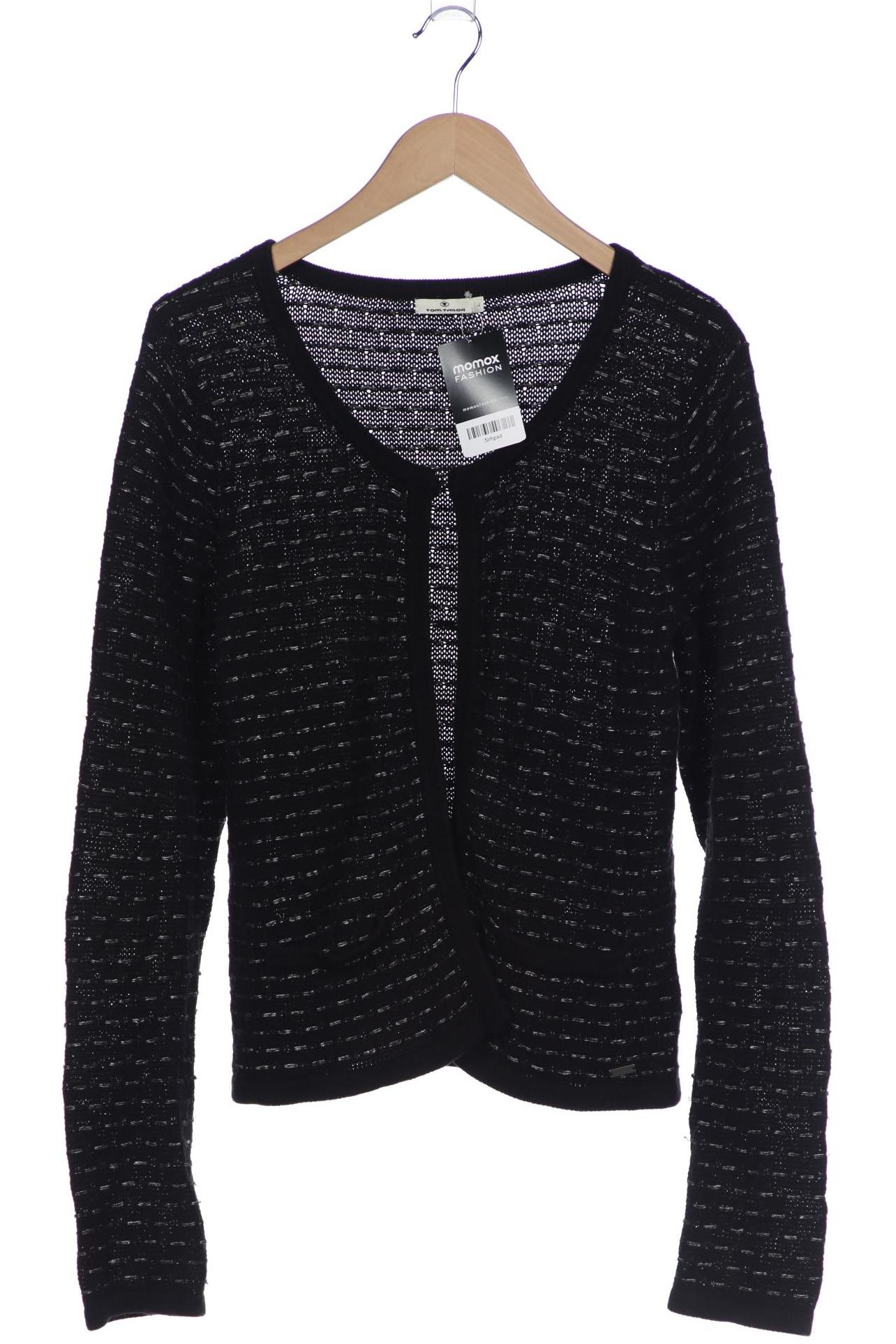 

Tom Tailor Damen Strickjacke, schwarz, Gr. 42