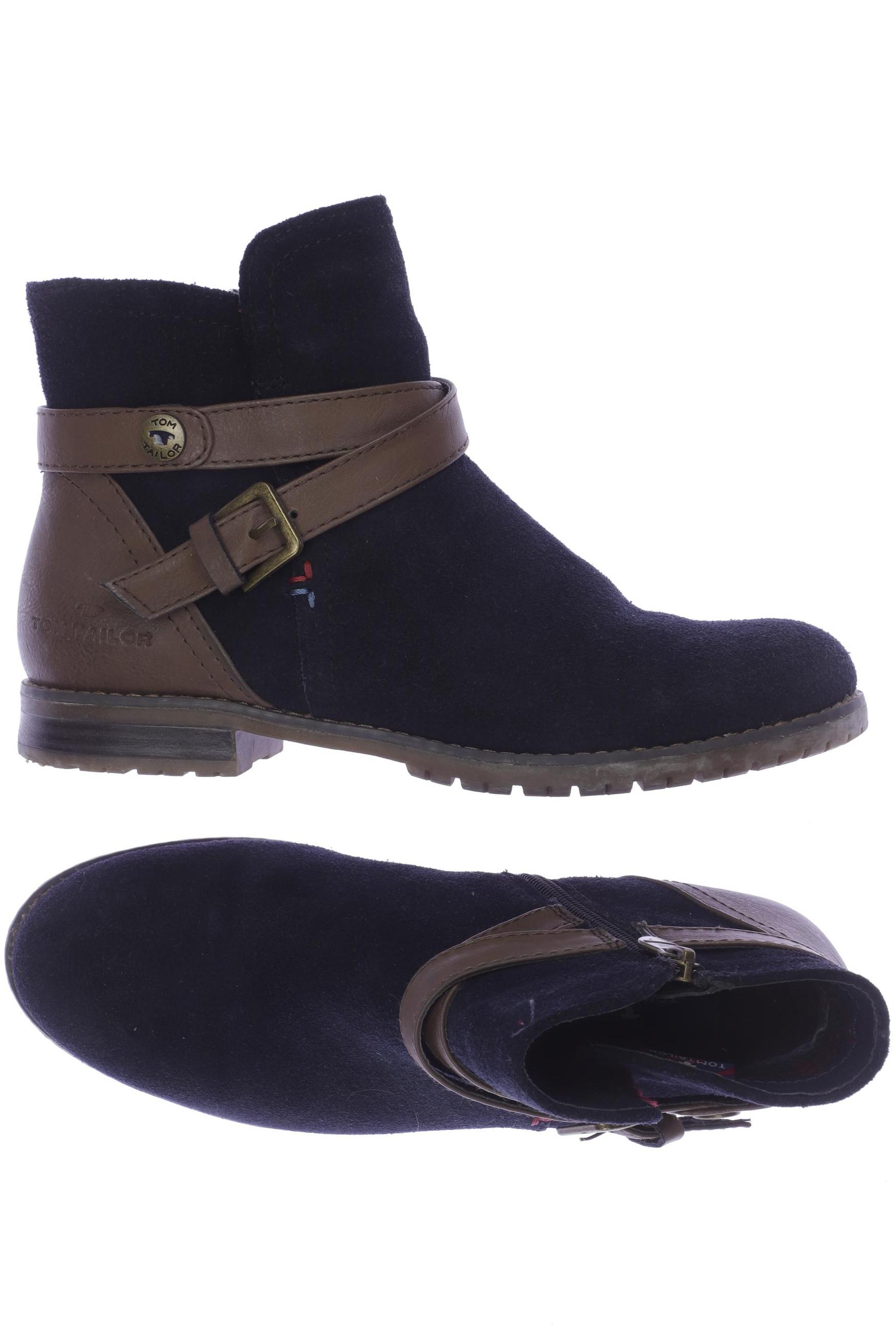 

Tom Tailor Damen Stiefelette, marineblau, Gr. 37