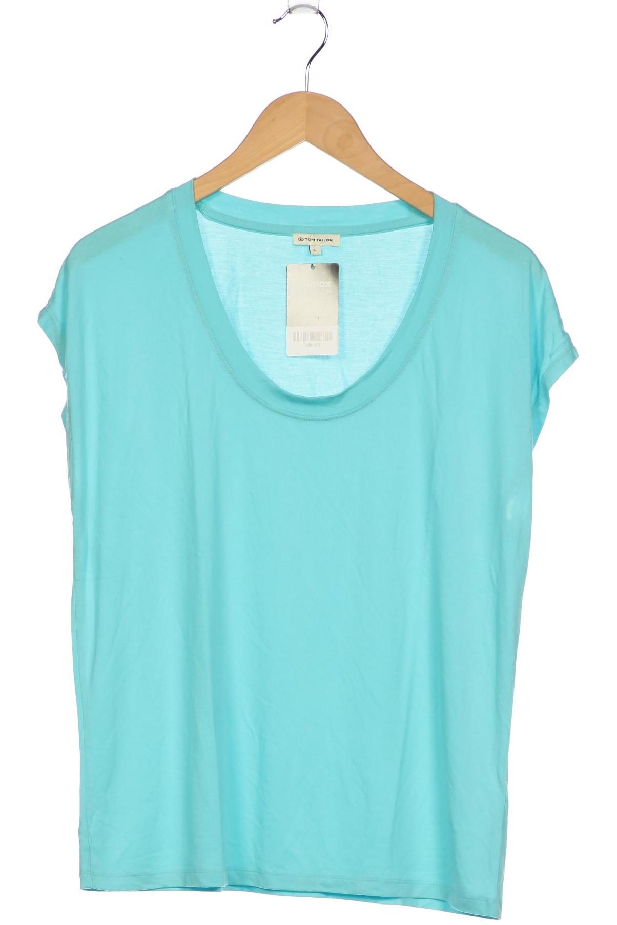 

Tom Tailor Damen T-Shirt, blau, Gr. 42