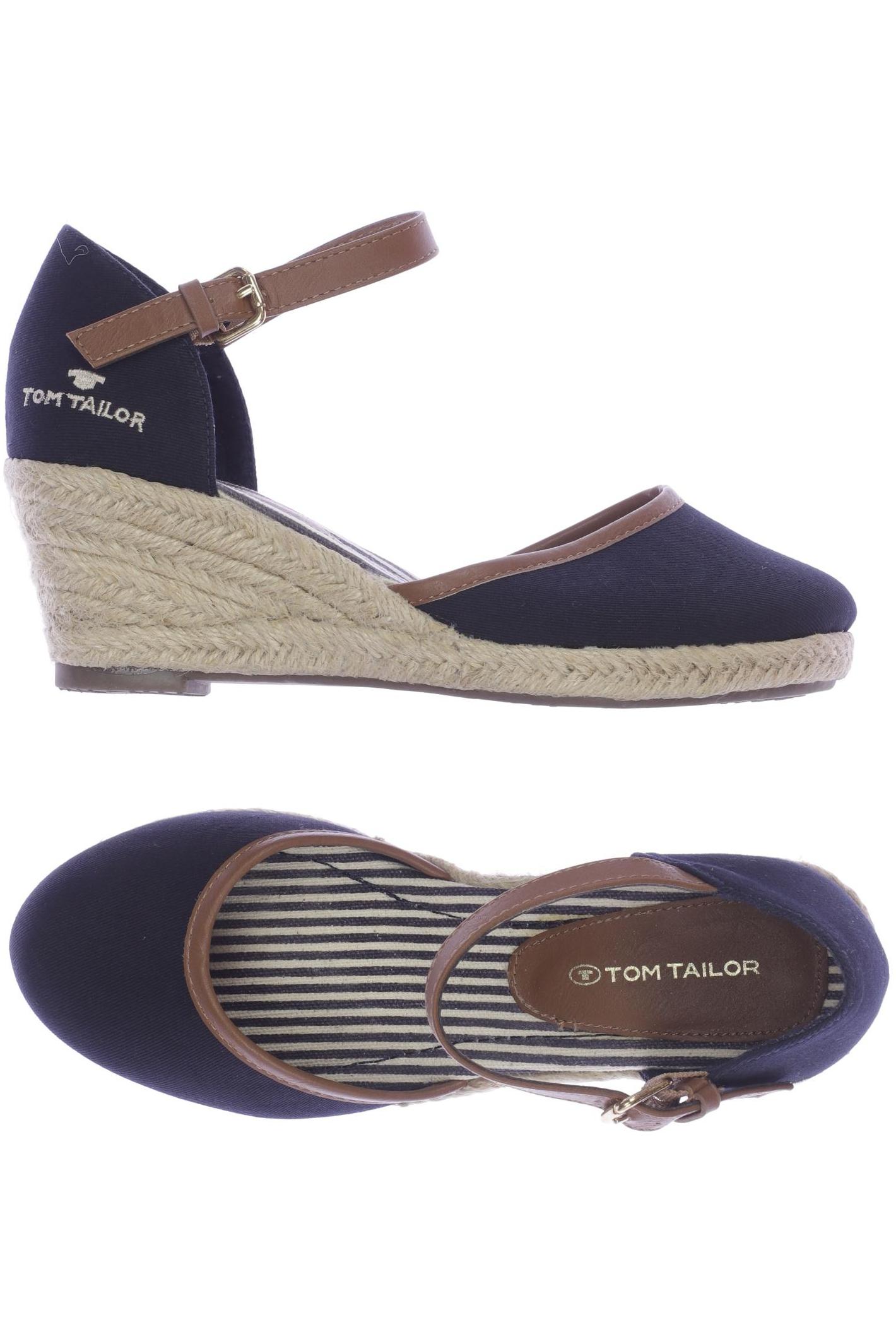 

Tom Tailor Damen Sandale, marineblau, Gr. 36