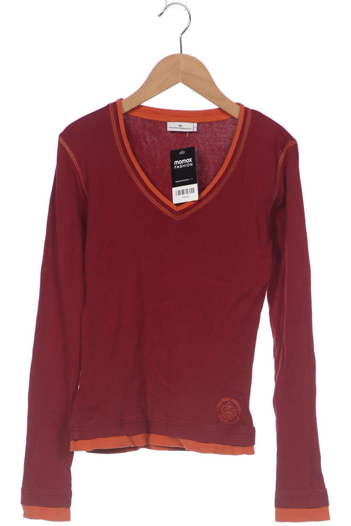 

Tom Tailor Damen Langarmshirt, bordeaux, Gr. 36