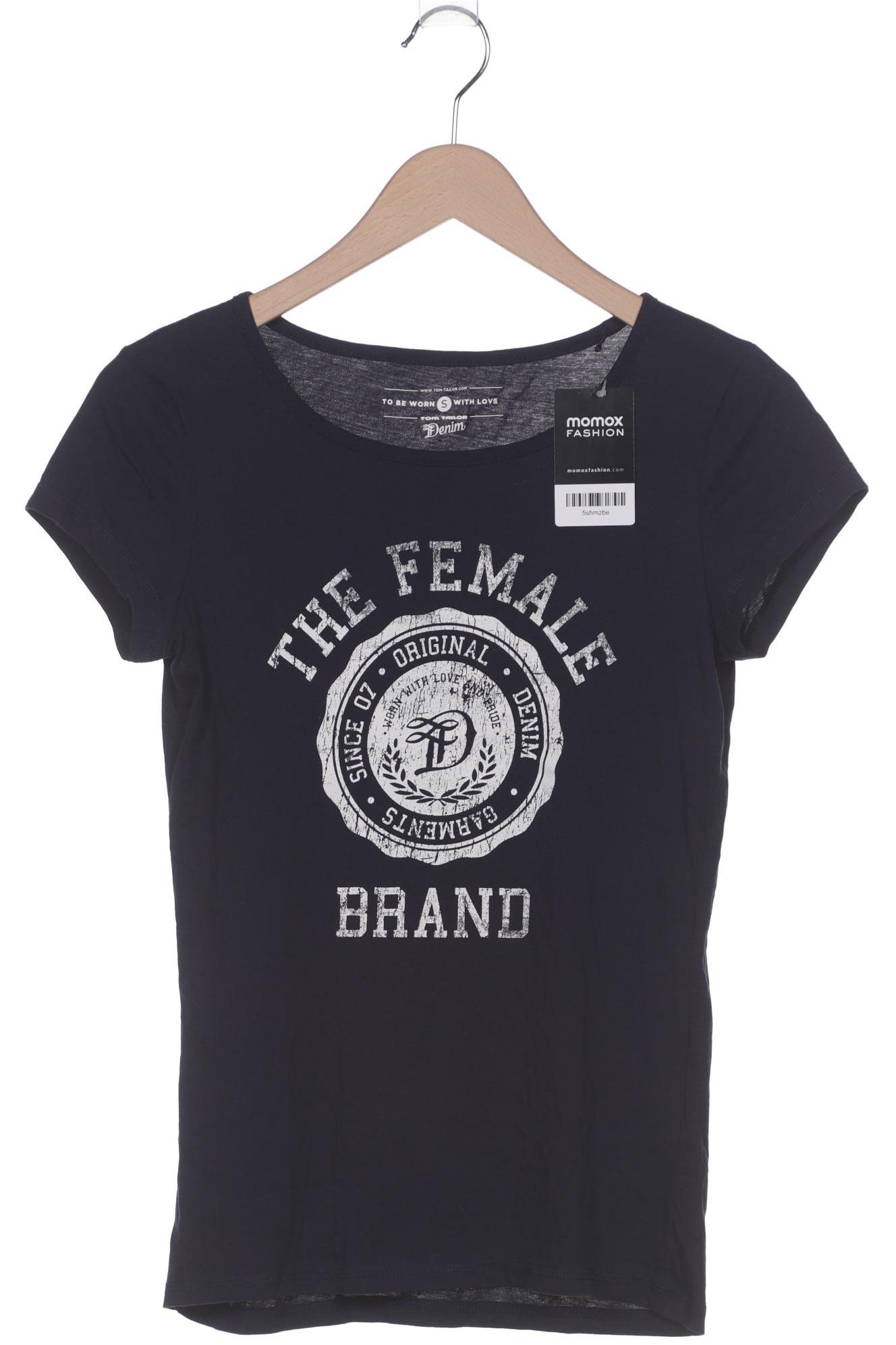 

Tom Tailor Damen T-Shirt, marineblau, Gr. 36