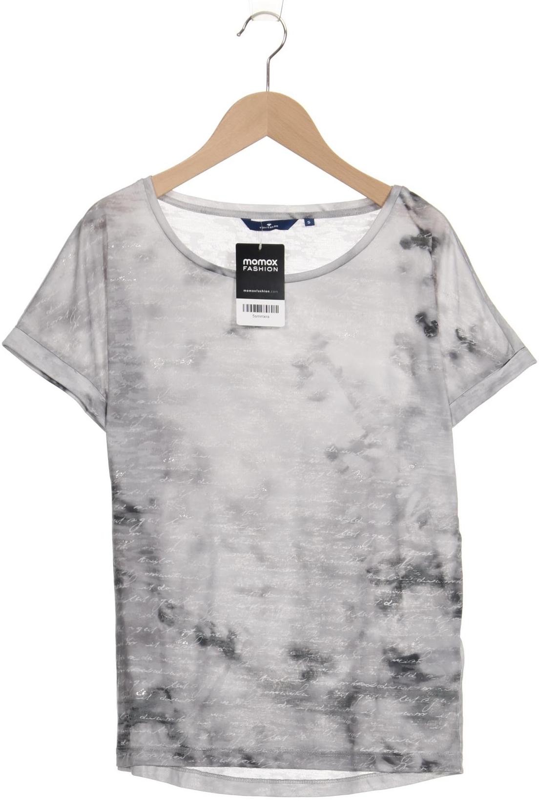 

Tom Tailor Damen T-Shirt, grau, Gr. 36