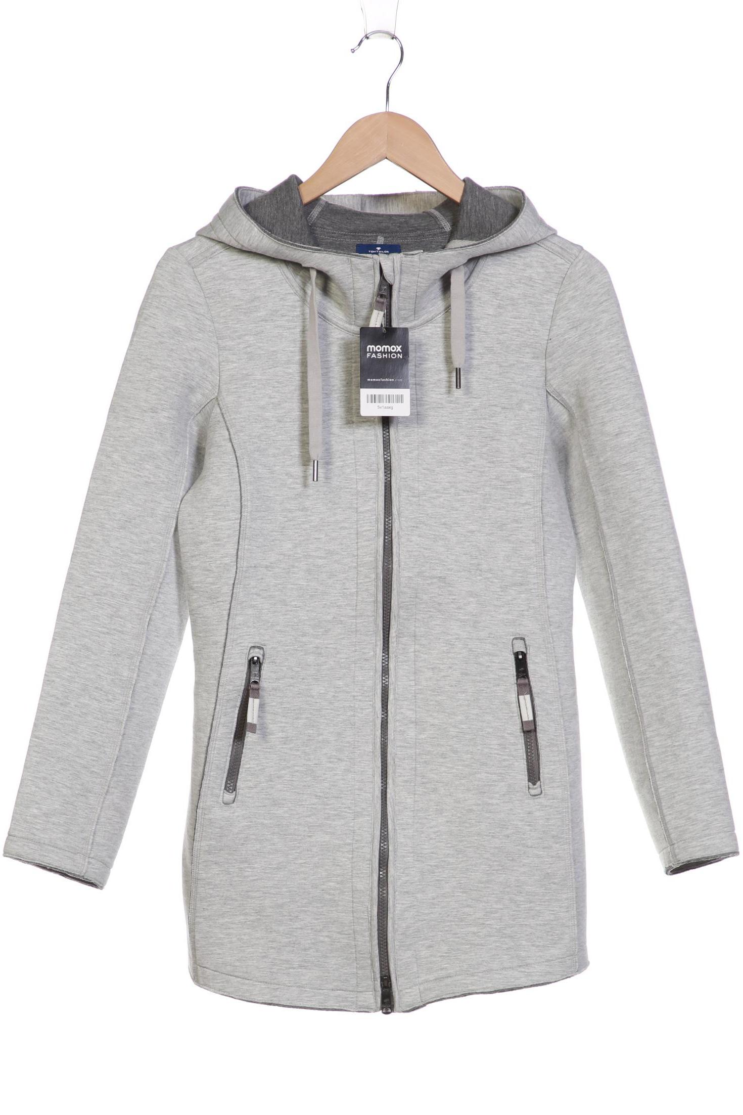 

Tom Tailor Damen Kapuzenpullover, grau, Gr. 36