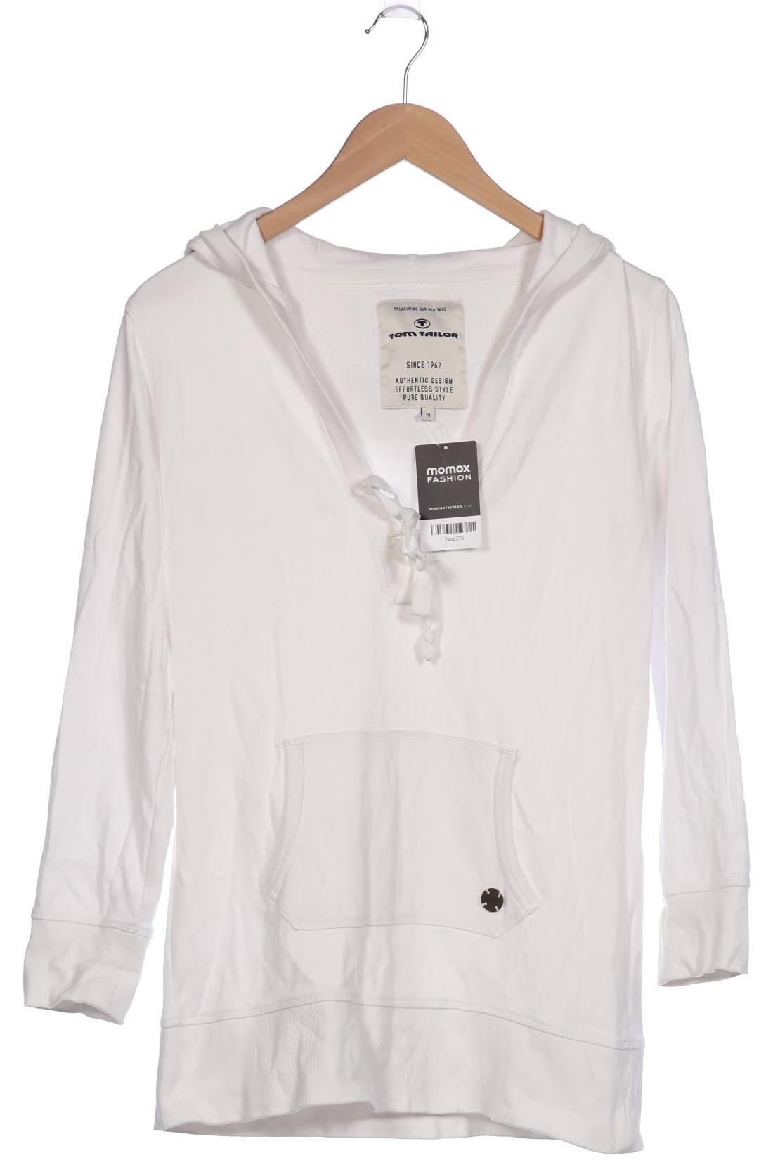 

Tom Tailor Damen Kapuzenpullover, weiß
