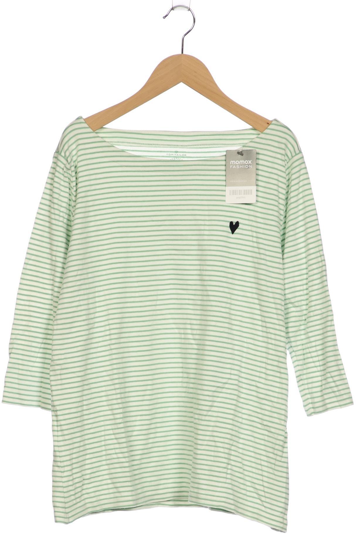 

Tom Tailor Damen Langarmshirt, hellgrün, Gr. 46