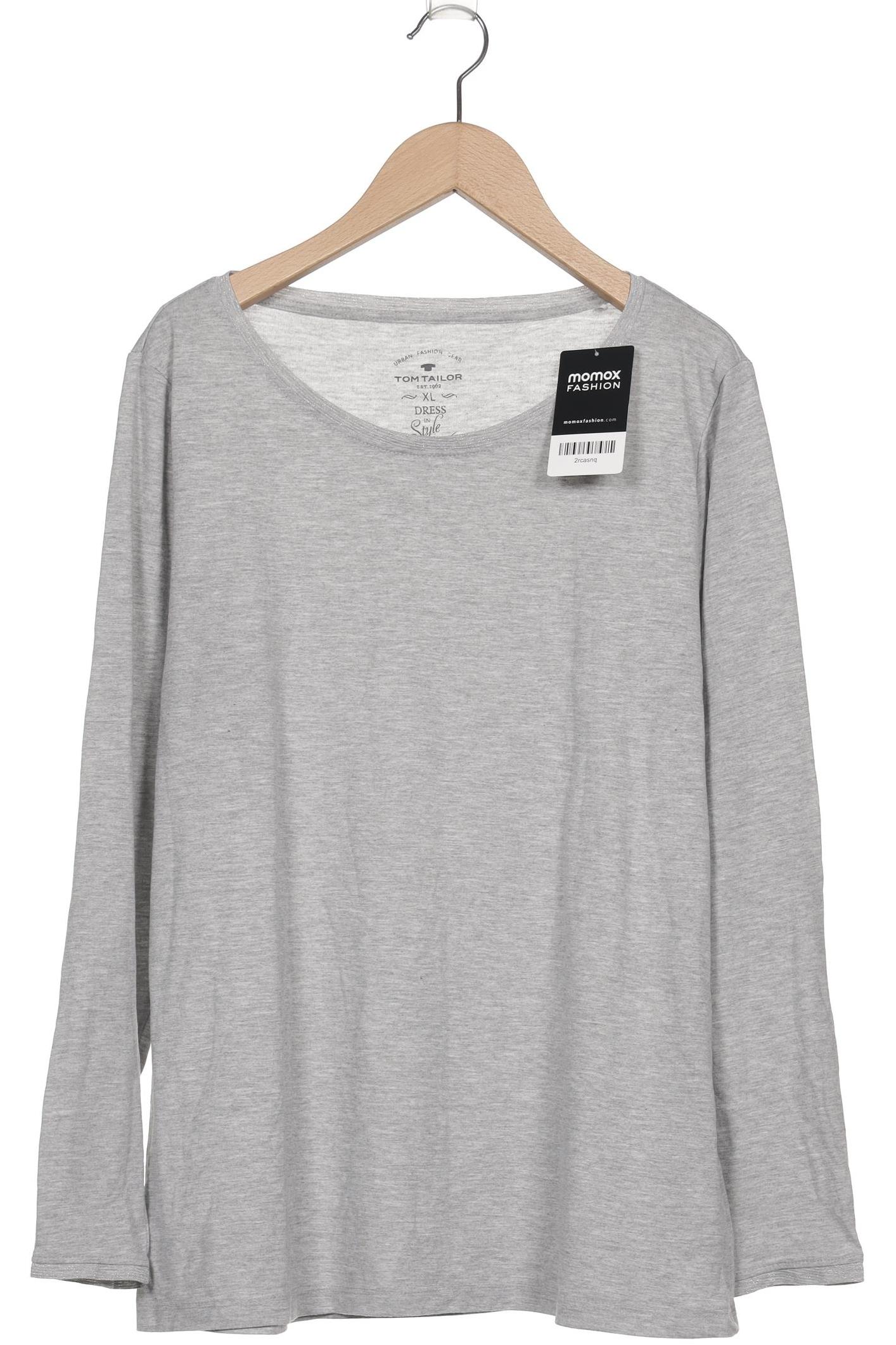 

Tom Tailor Damen Langarmshirt, grau, Gr. 44