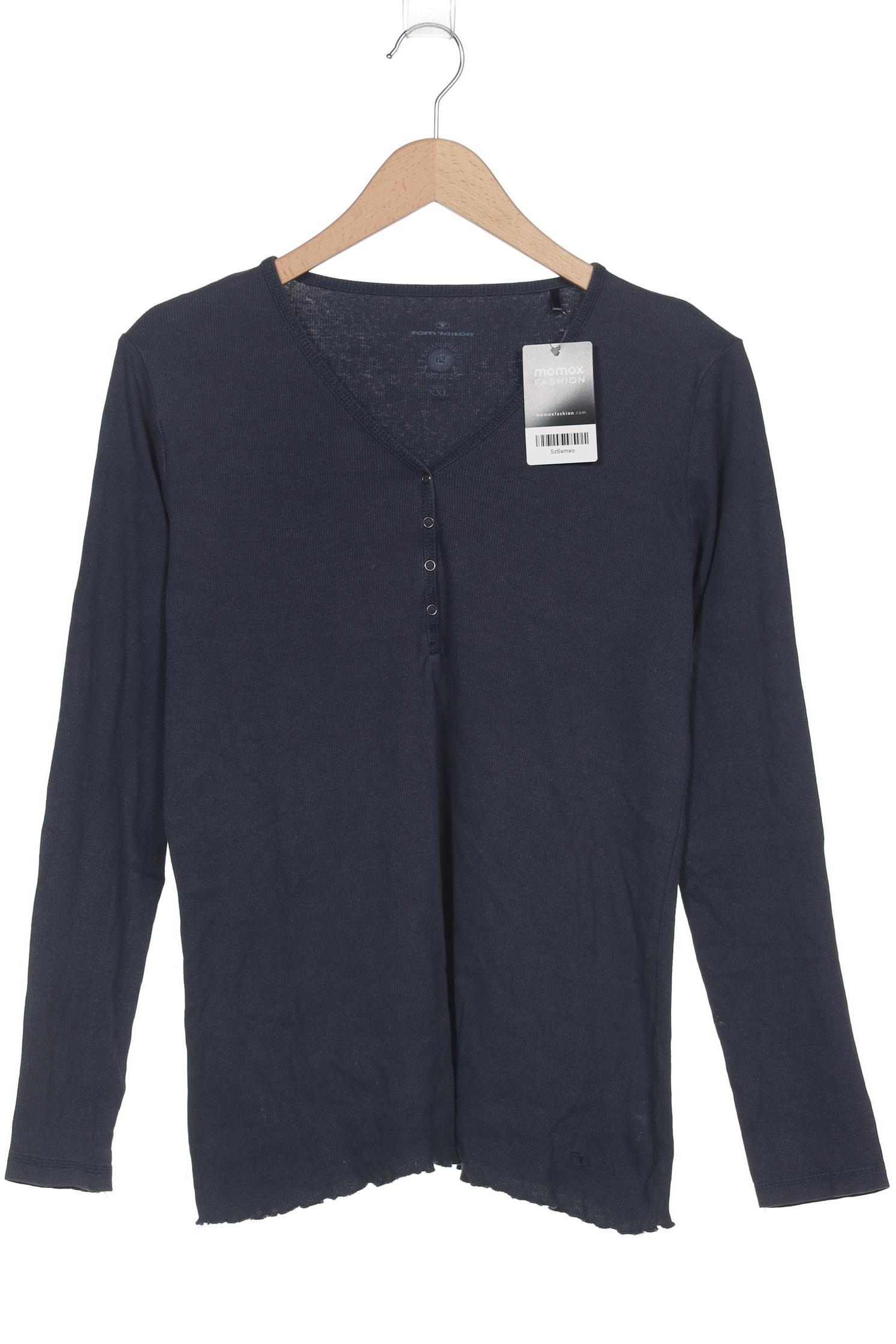 

Tom Tailor Damen Langarmshirt, marineblau, Gr. 46