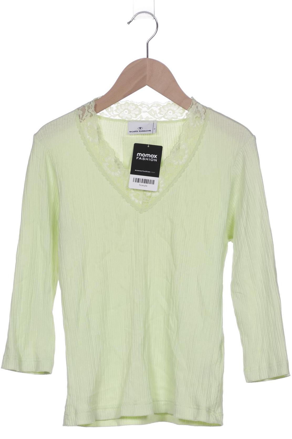 

Tom Tailor Damen Langarmshirt, hellgrün, Gr. 36