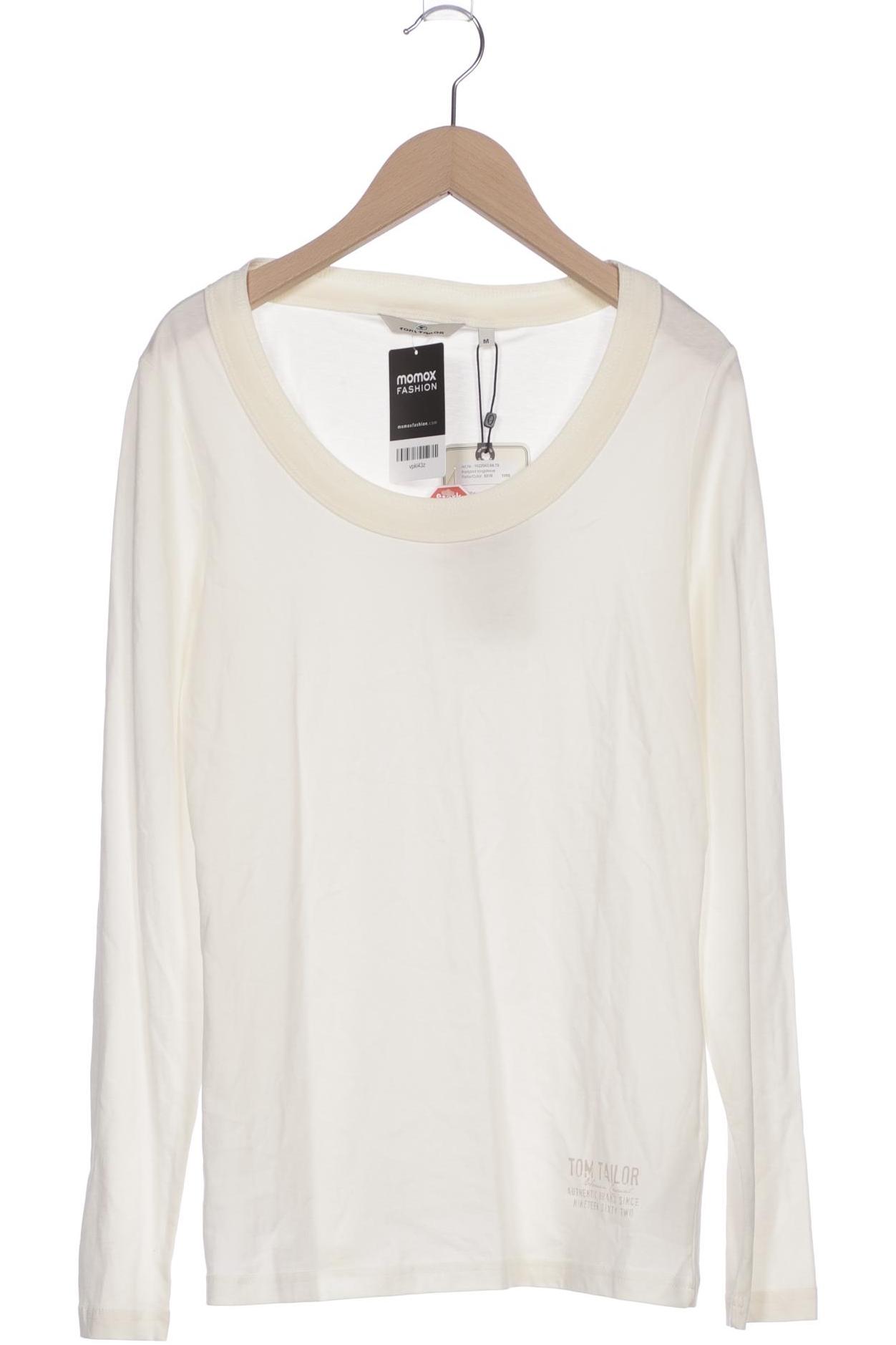 Thumbnail - Tom Tailor Damen Langarmshirt, cremeweiß, Gr. 38