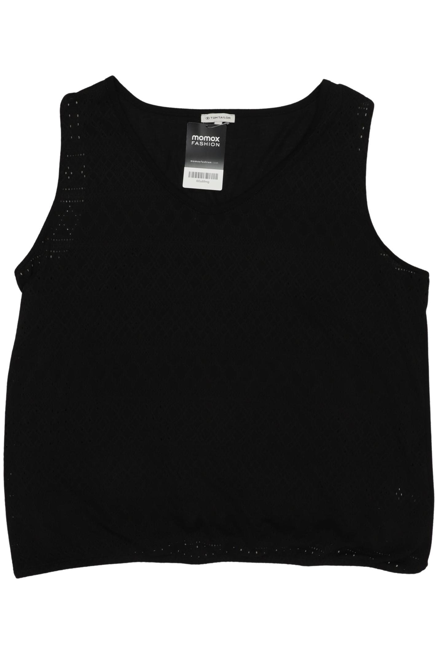 

Tom Tailor Damen Top, schwarz, Gr. 46
