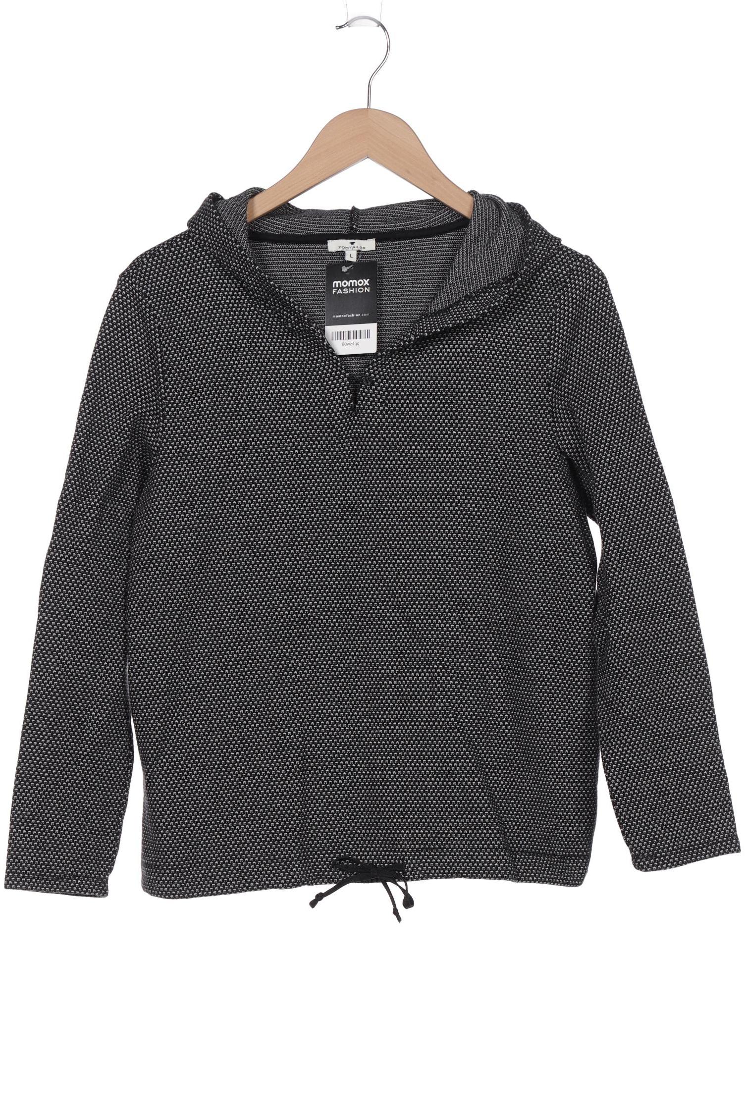 

Tom Tailor Damen Kapuzenpullover, schwarz