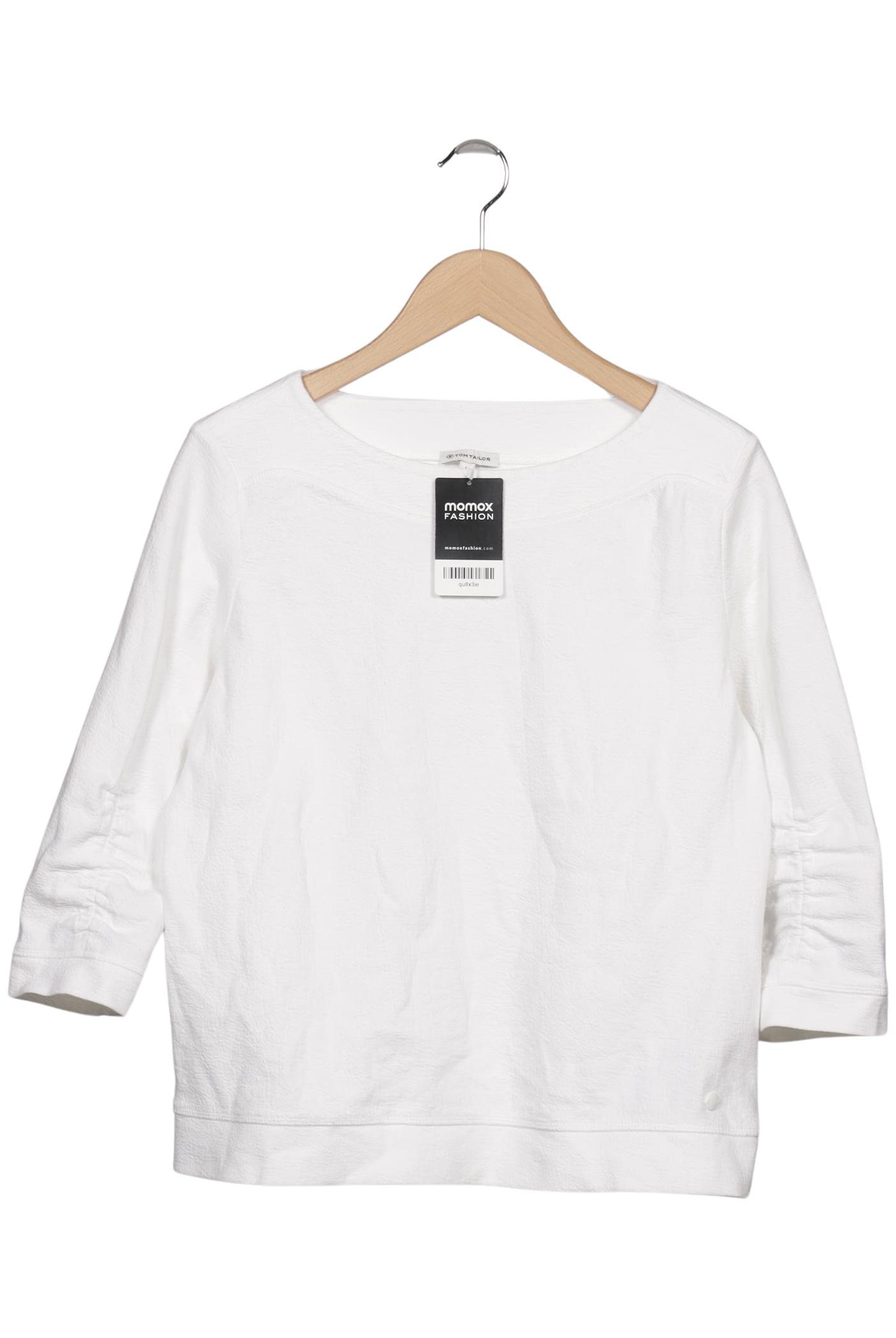 

Tom Tailor Damen Sweatshirt, weiß, Gr. 42