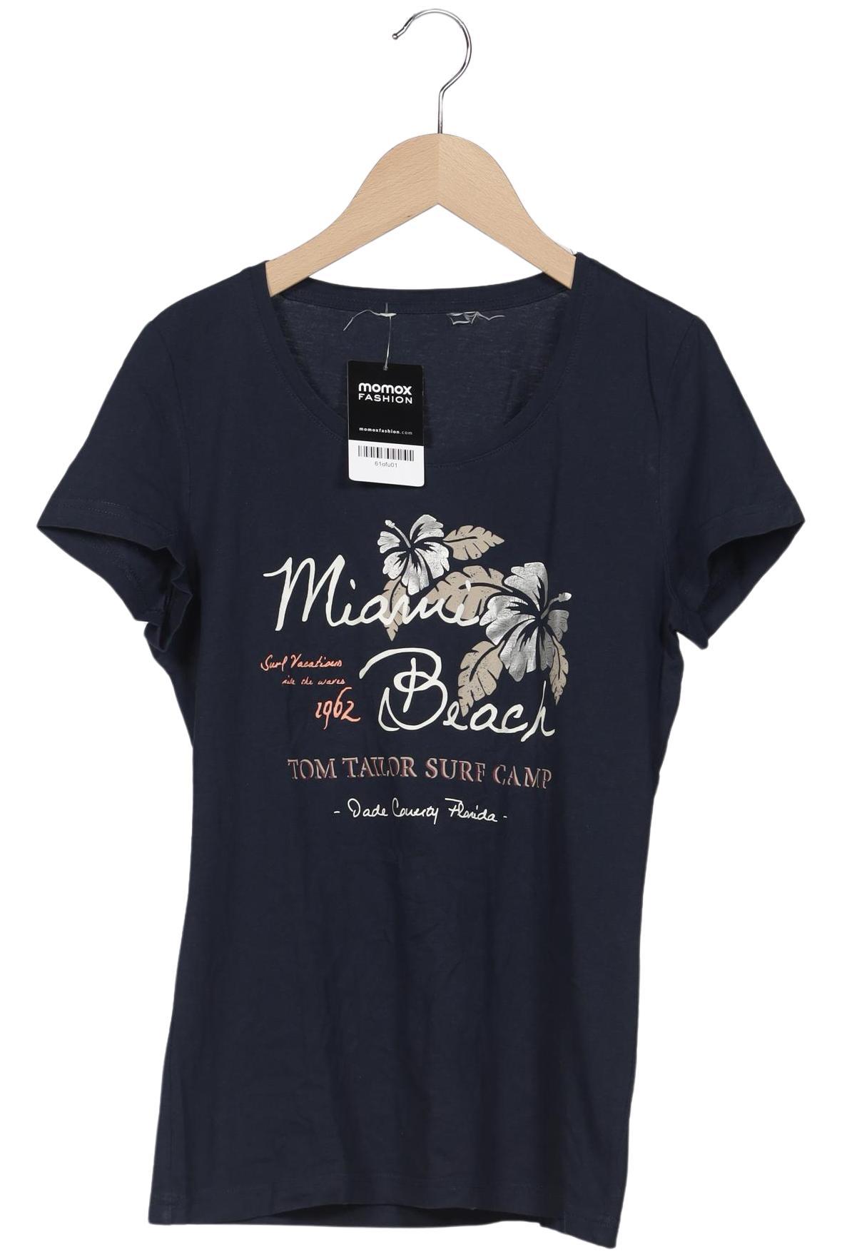 

Tom Tailor Damen T-Shirt, marineblau, Gr. 38