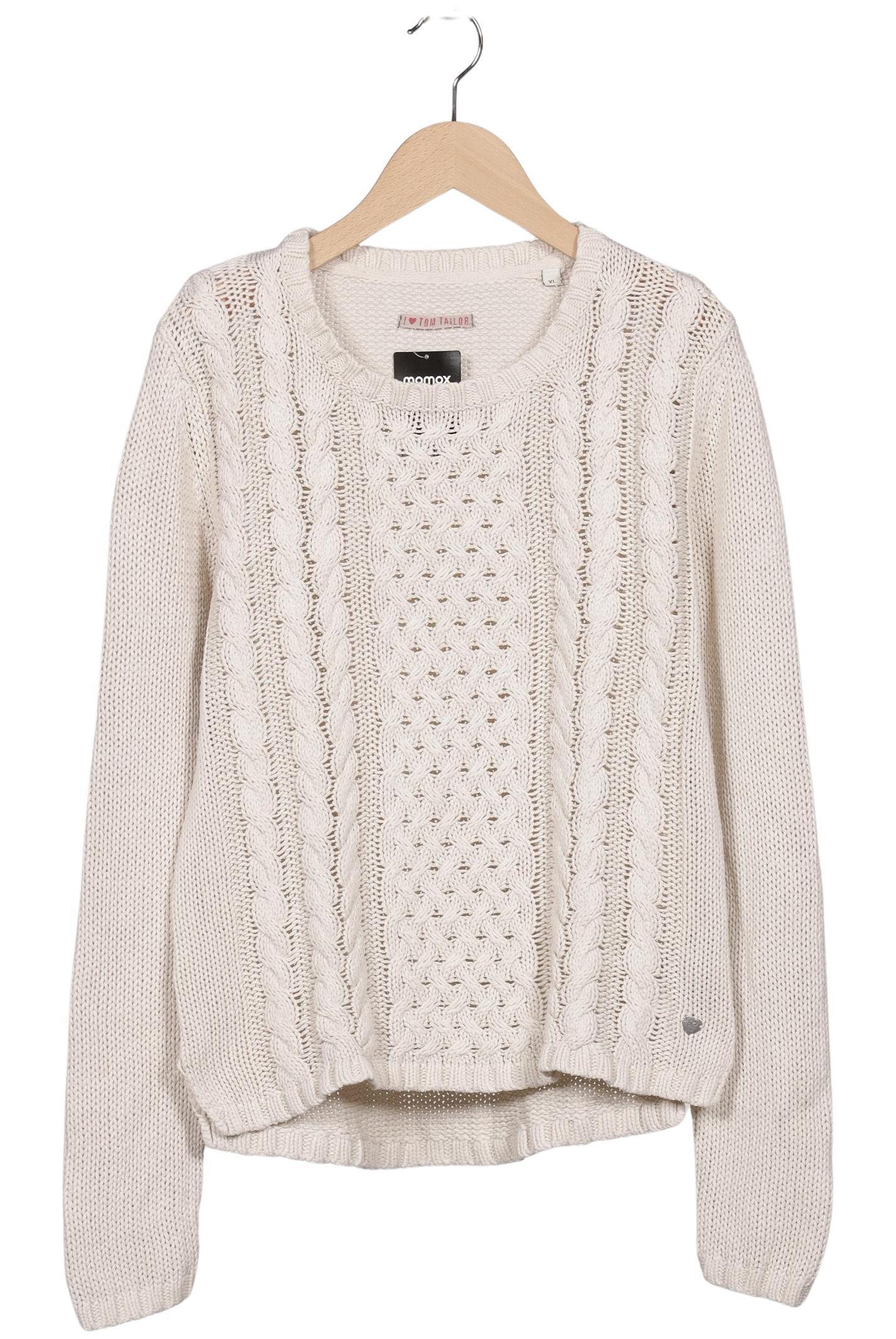 

Tom Tailor Damen Pullover, cremeweiß, Gr. 44