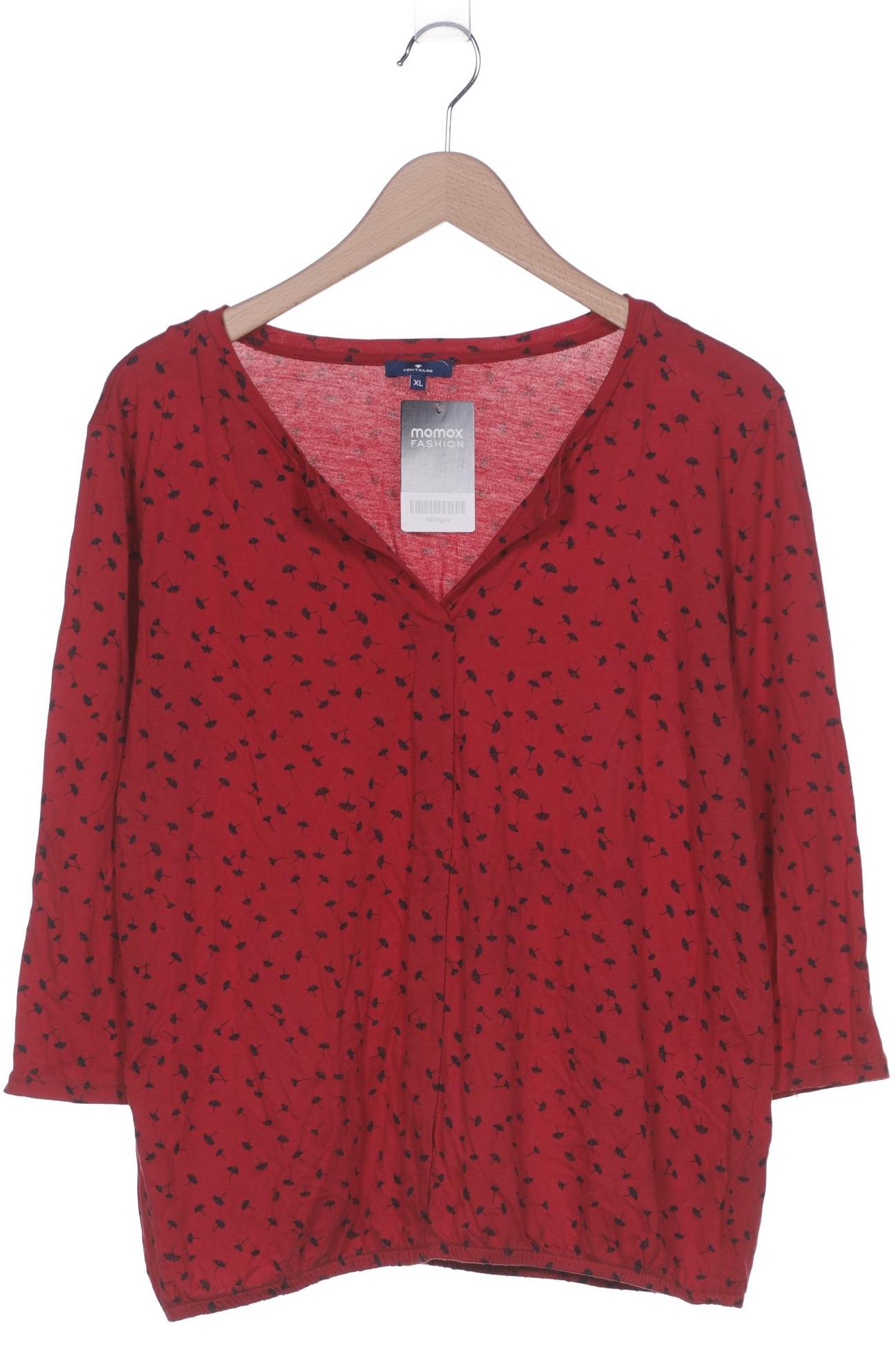 

Tom Tailor Damen Langarmshirt, rot, Gr. 44