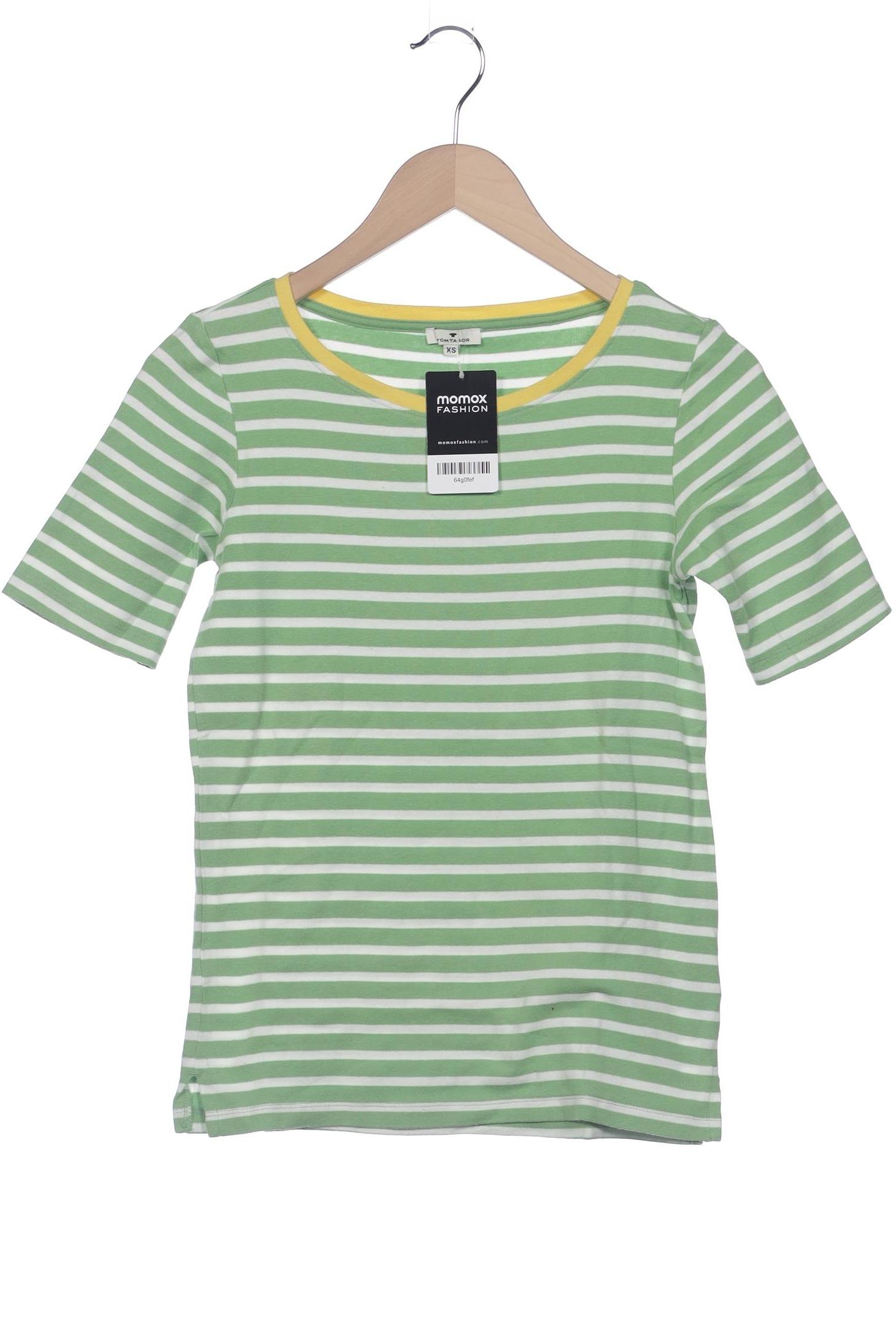 

Tom Tailor Damen T-Shirt, grün, Gr. 34