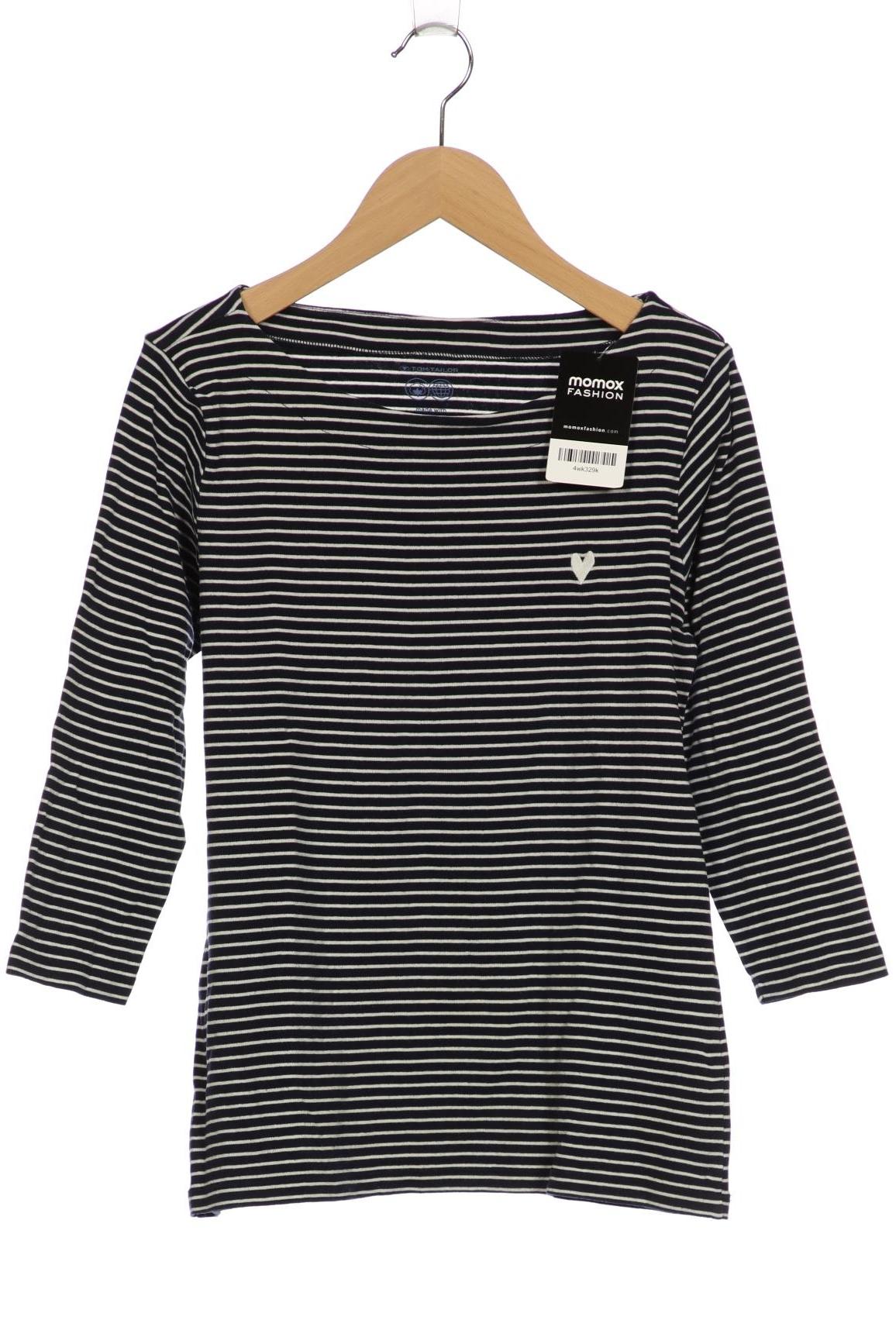 

Tom Tailor Damen Langarmshirt, marineblau, Gr. 38