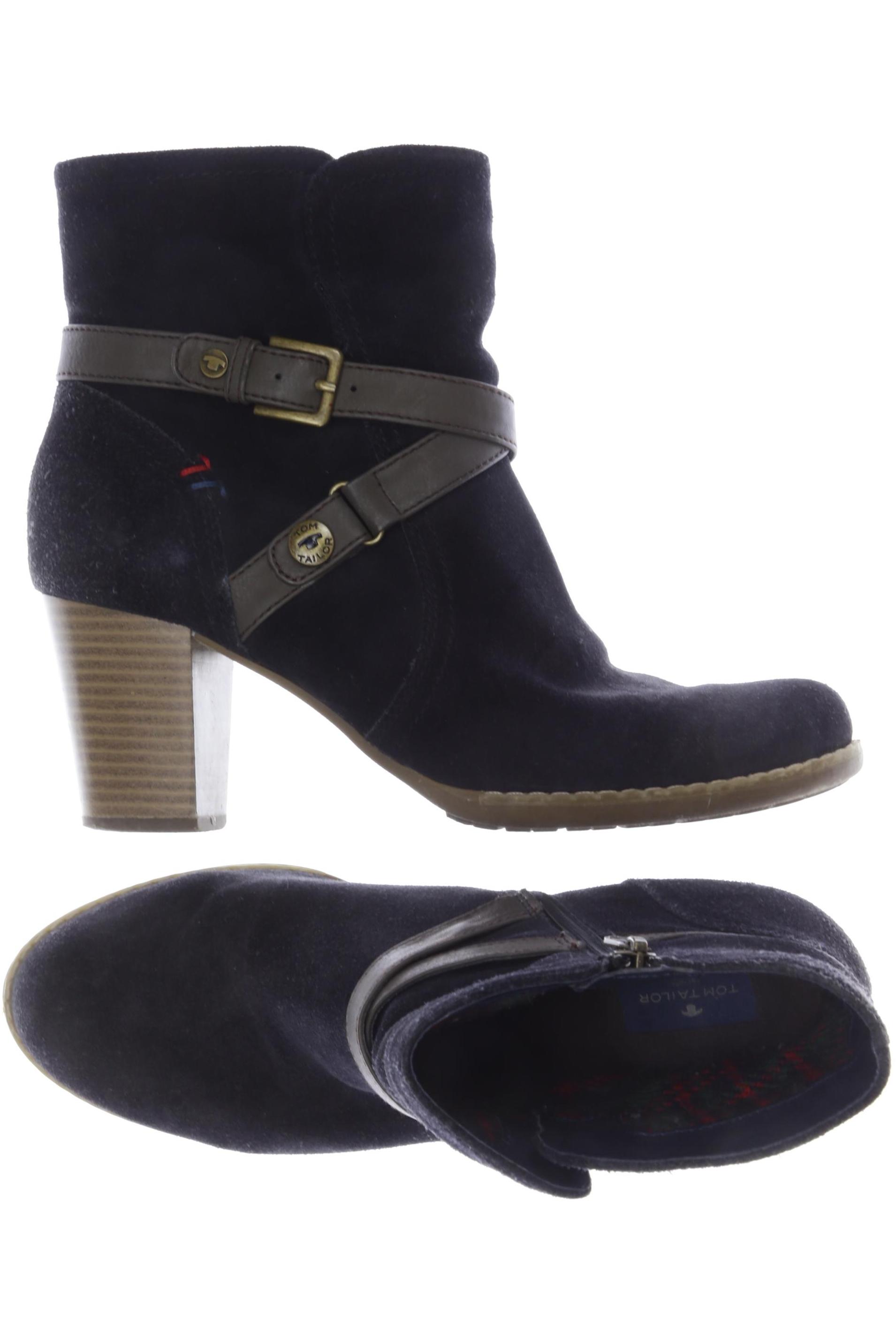 

Tom Tailor Damen Stiefelette, marineblau, Gr. 40