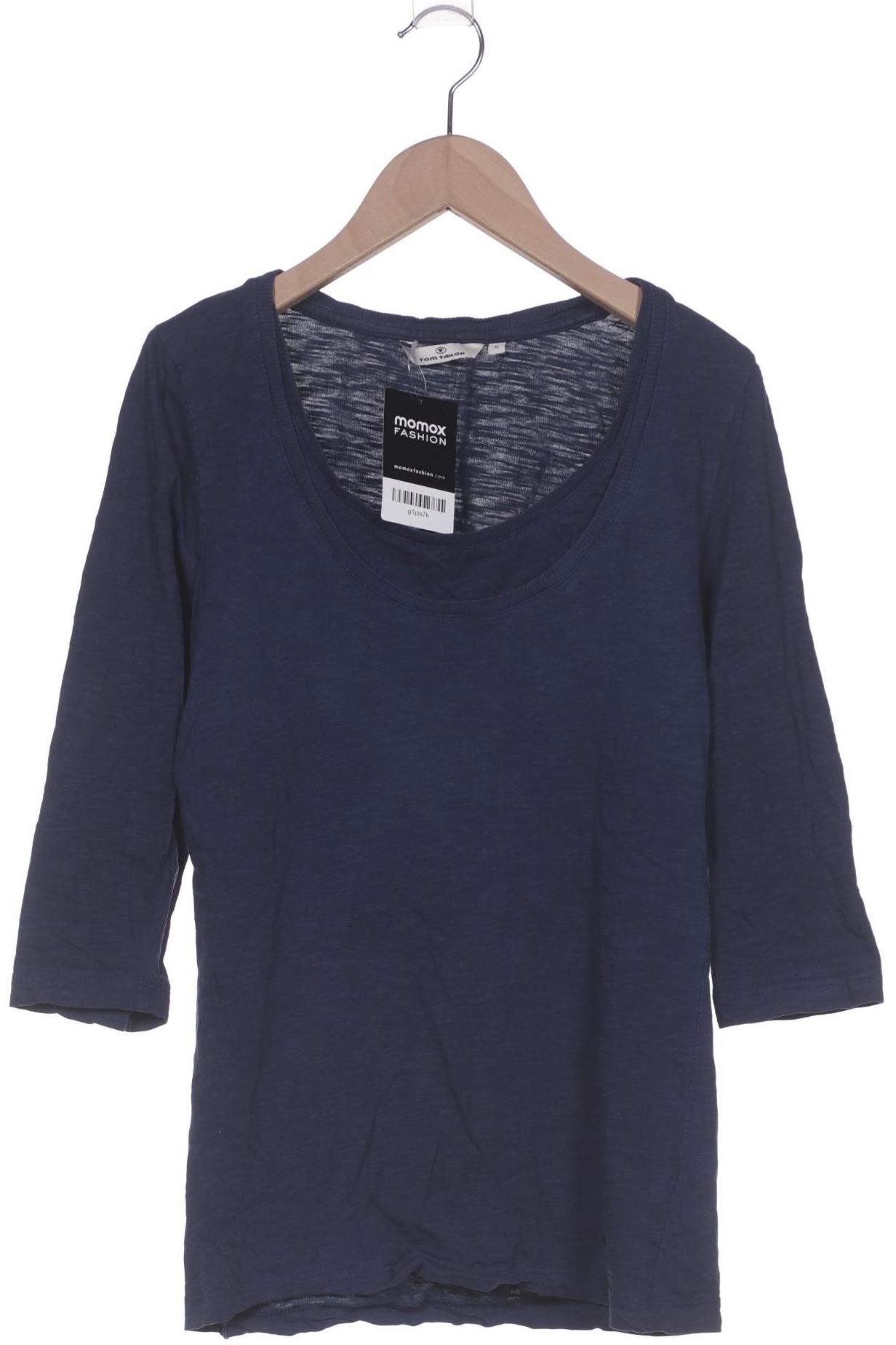 

Tom Tailor Damen Langarmshirt, blau, Gr. 36