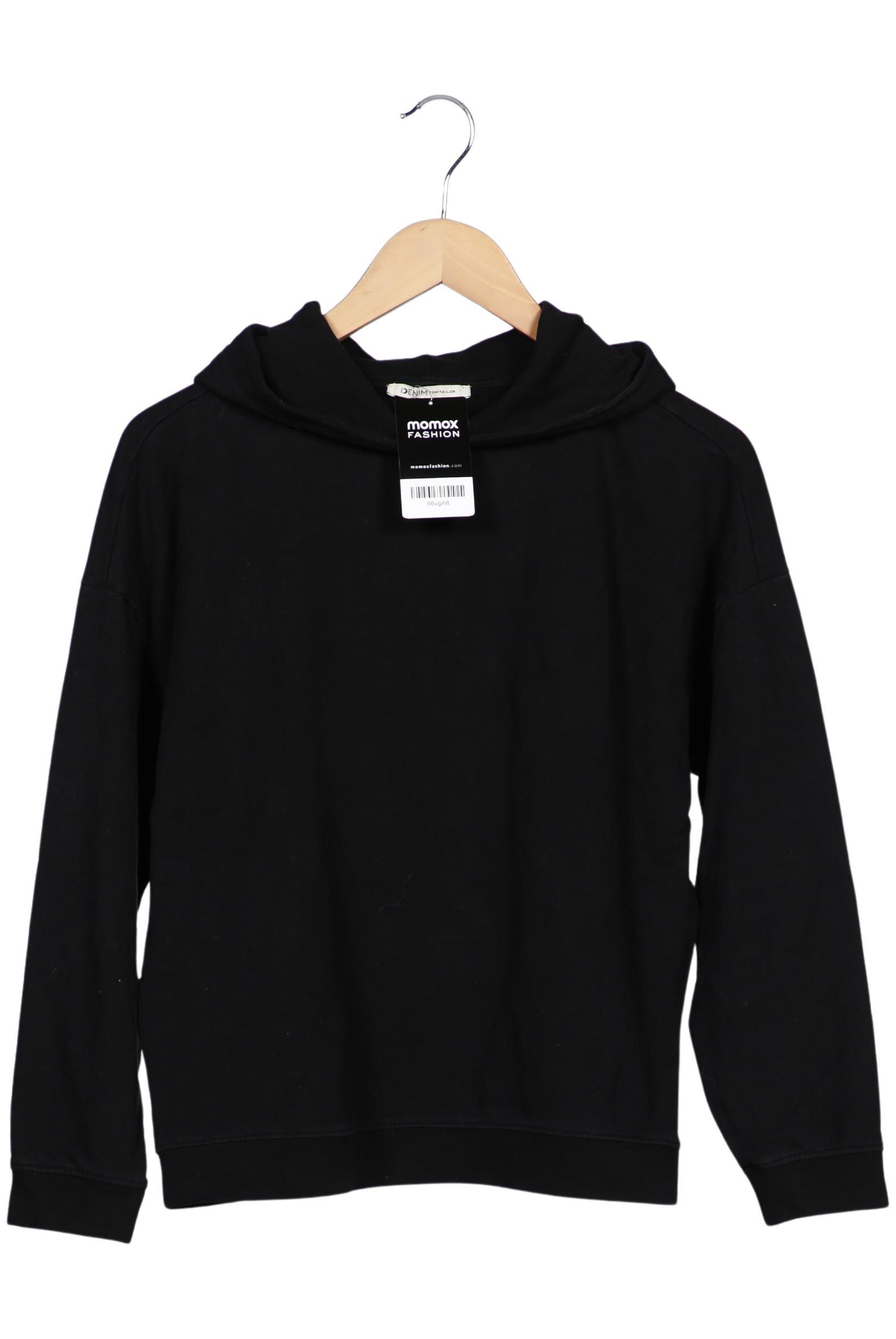 

Tom Tailor Damen Kapuzenpullover, schwarz, Gr. 36