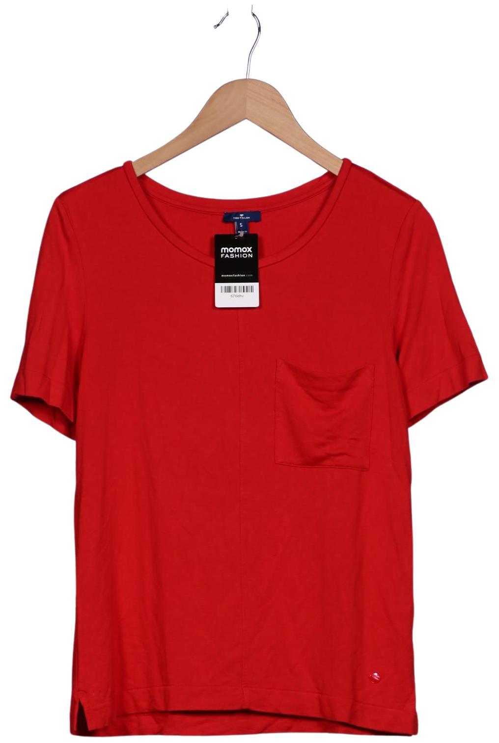 

Tom Tailor Damen T-Shirt, rot, Gr. 36