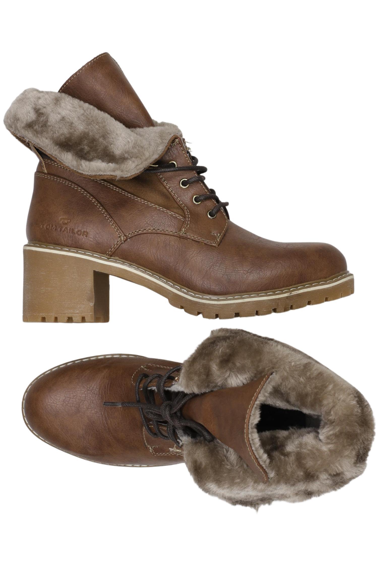 

Tom Tailor Damen Stiefelette, braun, Gr. 38