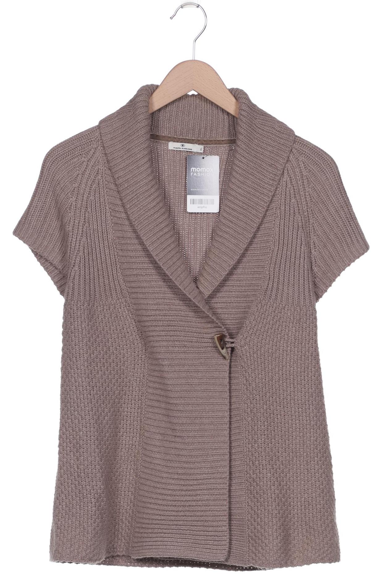 

Tom Tailor Damen Strickjacke, beige, Gr. 44
