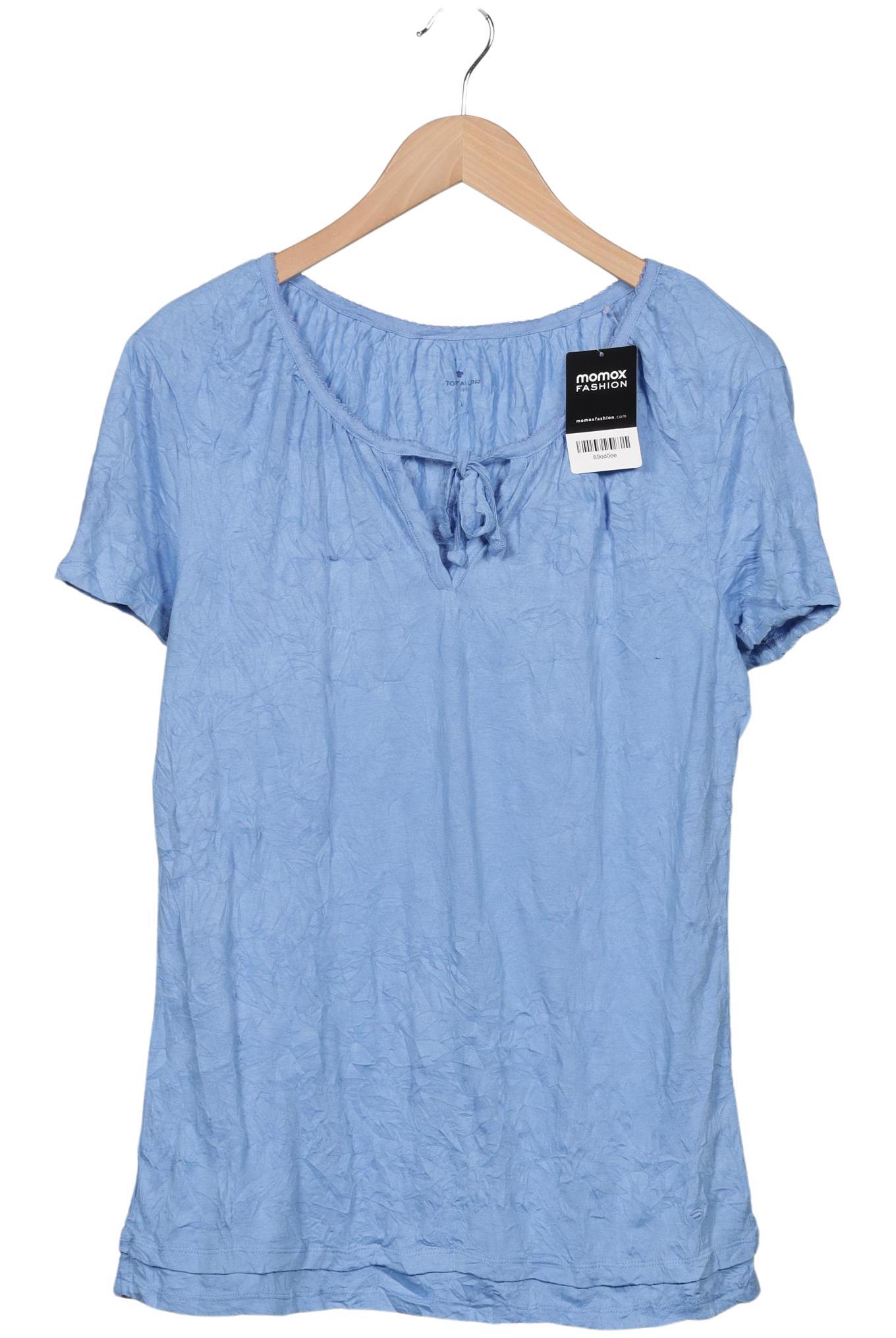 

Tom Tailor Damen T-Shirt, blau, Gr. 42