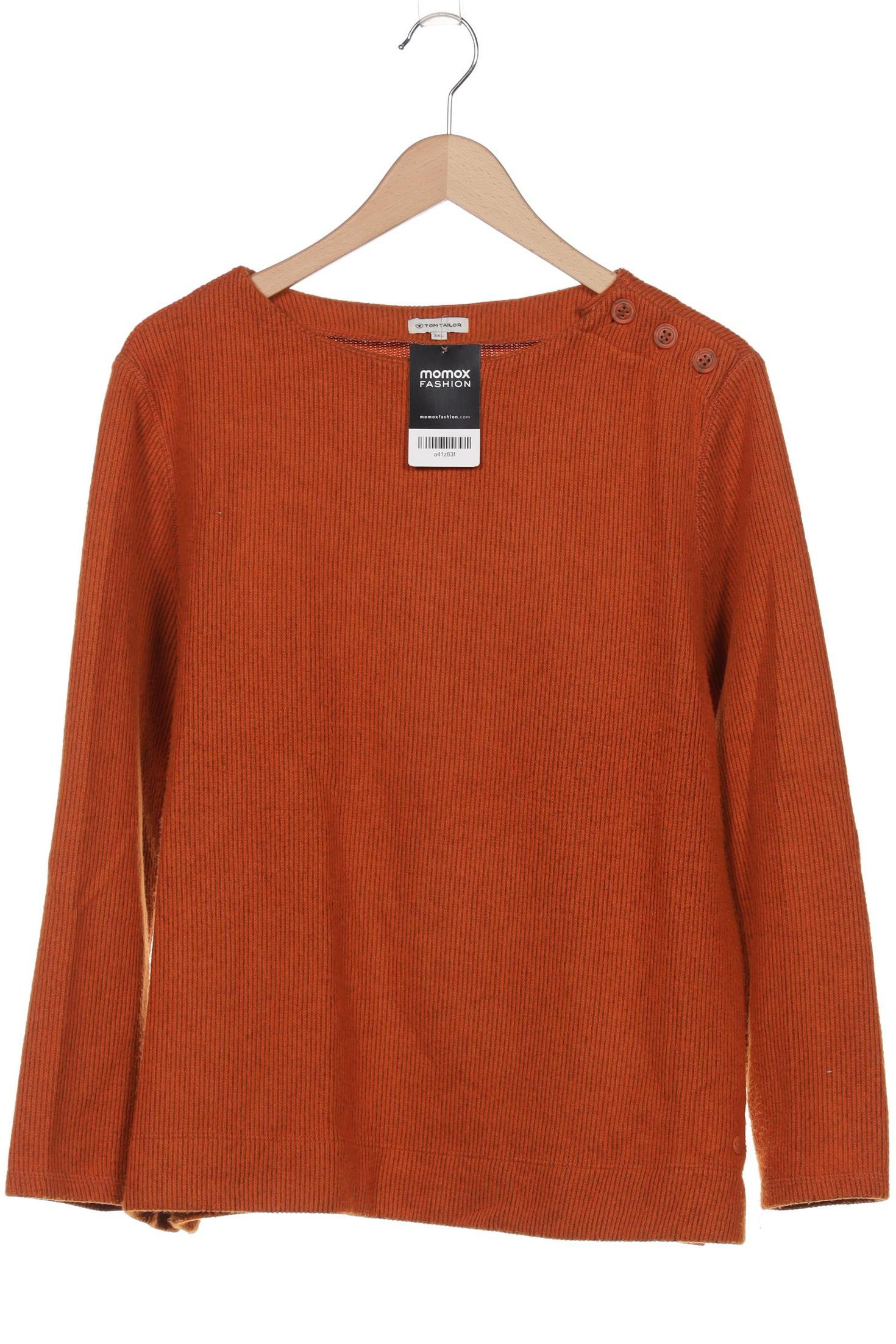 

Tom Tailor Damen Pullover, orange, Gr. 48