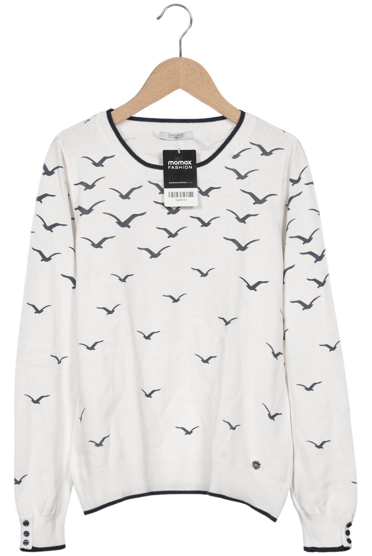 

Tom Tailor Damen Pullover, weiß, Gr. 38
