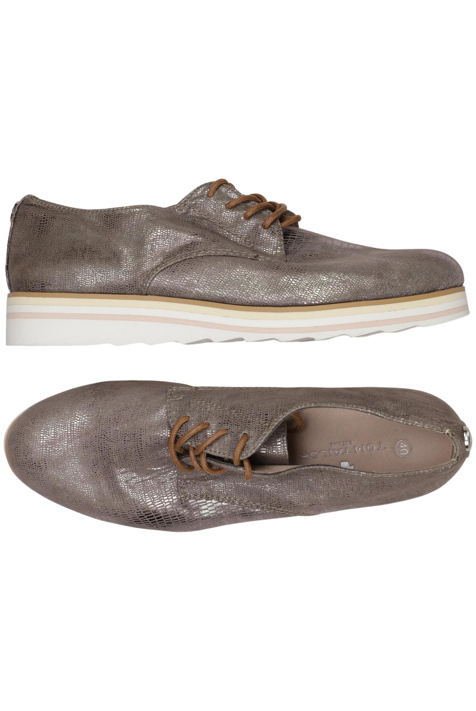 

Tom Tailor Damen Halbschuh, silber, Gr. 40