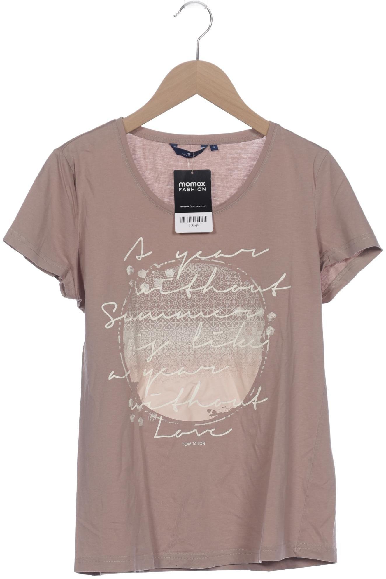

Tom Tailor Damen T-Shirt, beige, Gr. 36