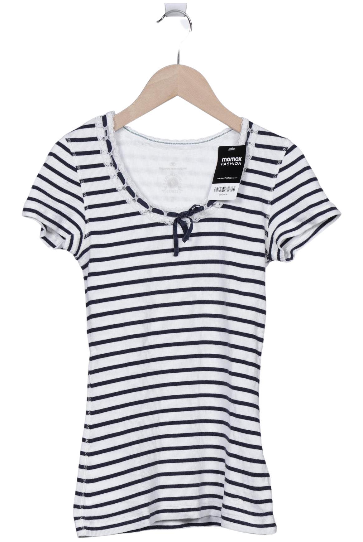 

Tom Tailor Damen T-Shirt, weiß, Gr. 36