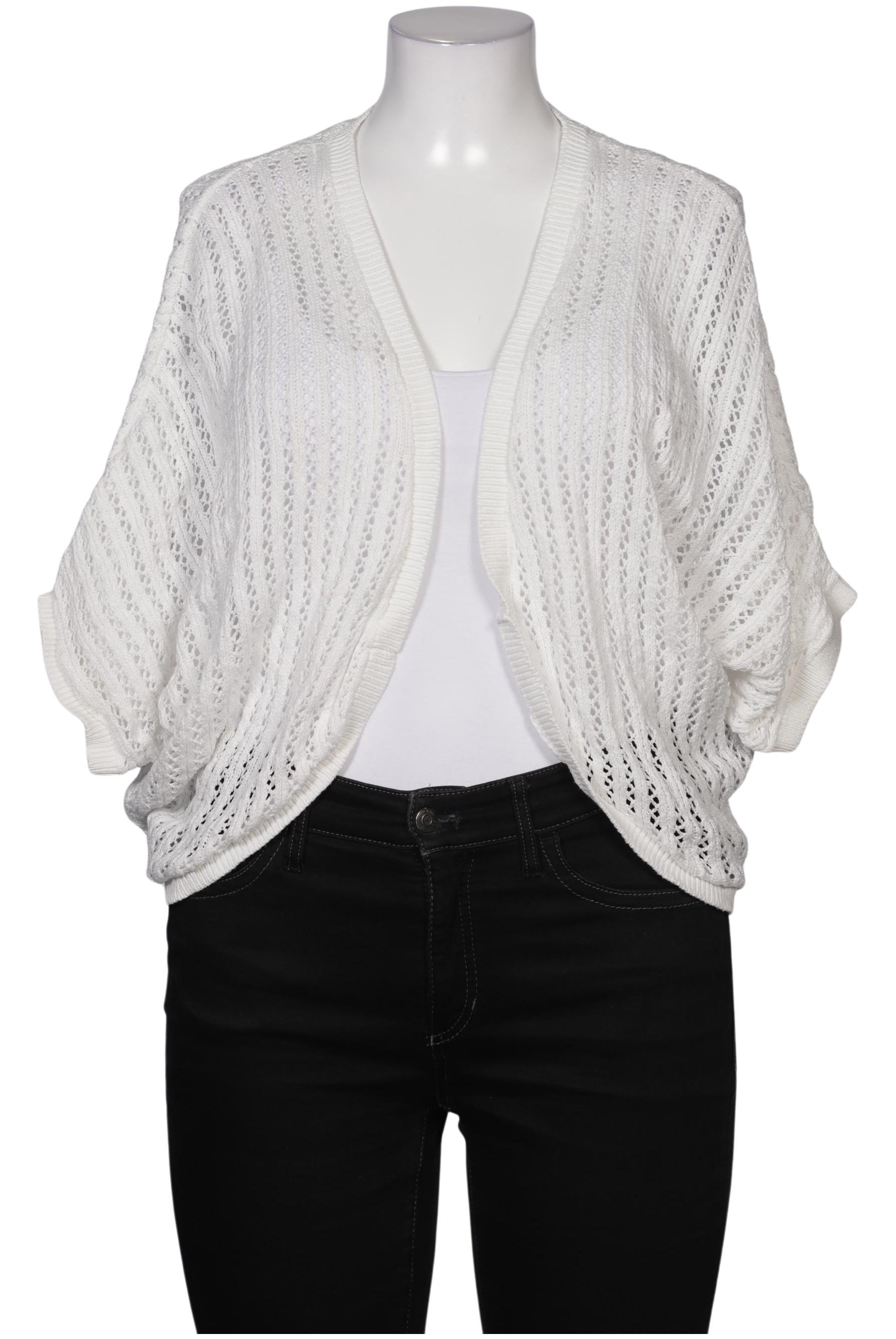 

Tom Tailor Damen Strickjacke, weiß, Gr. 42